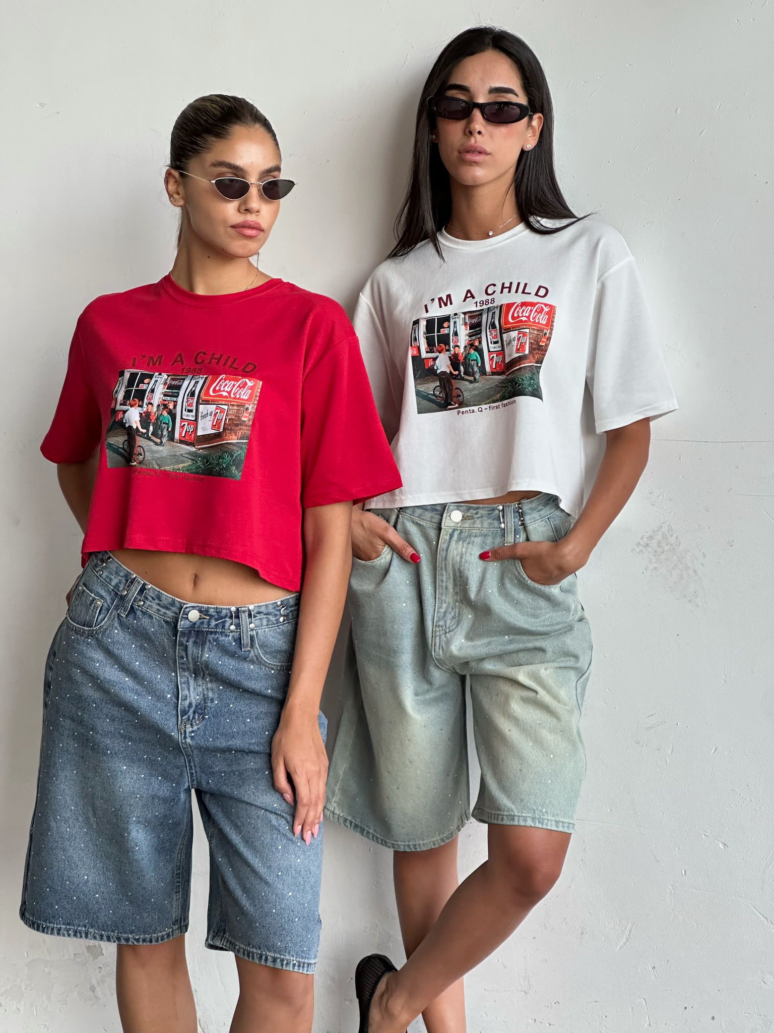 חולצת קרופ אלרז לבן