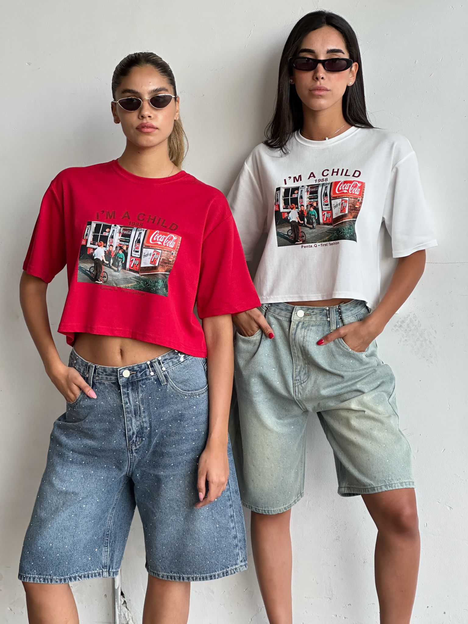 חולצת קרופ אלרז לבן