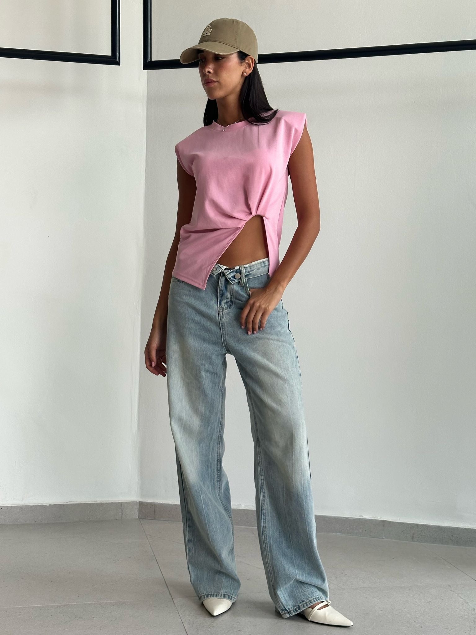 חולצת אמה ורוד