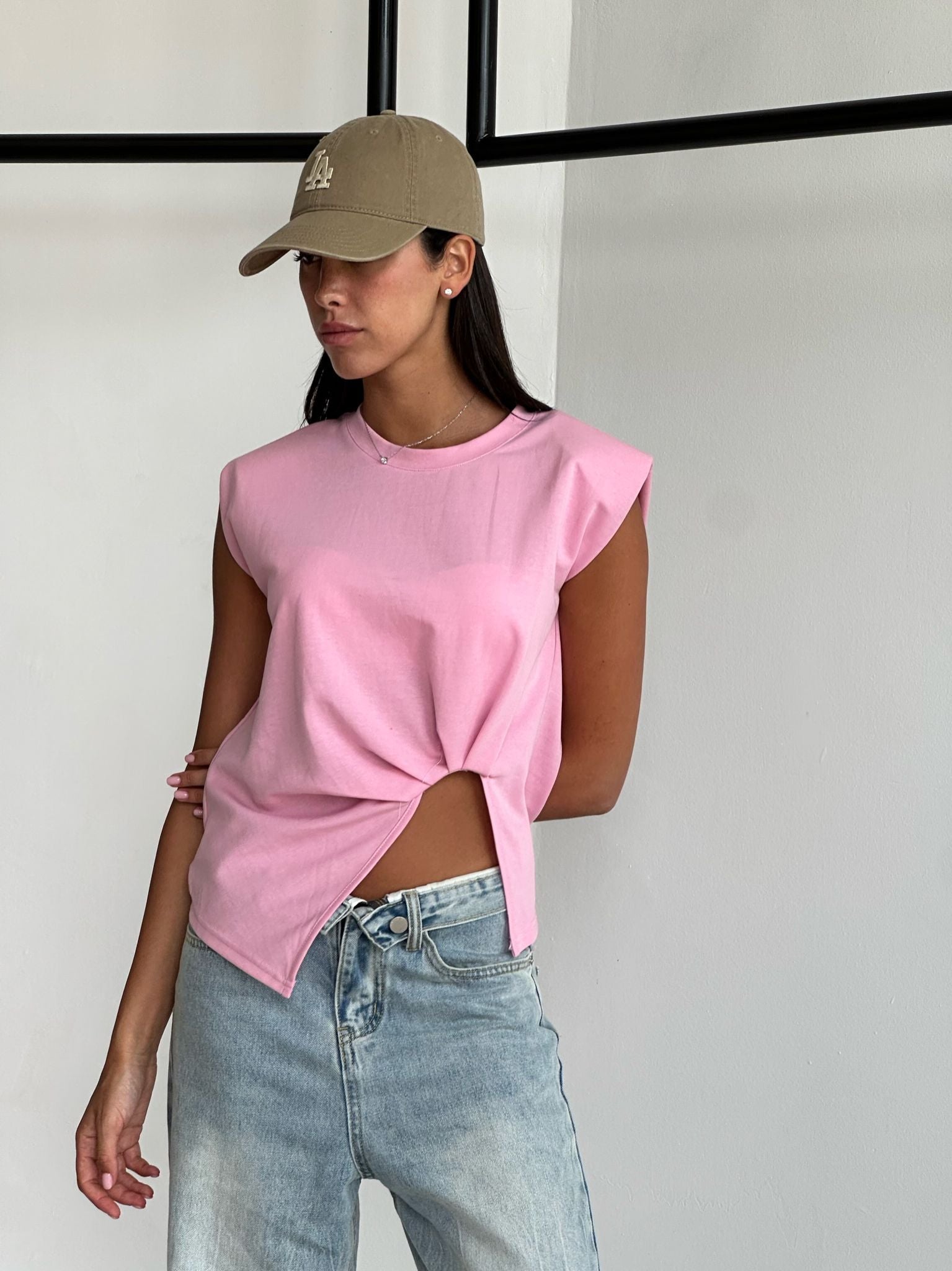 חולצת אמה ורוד