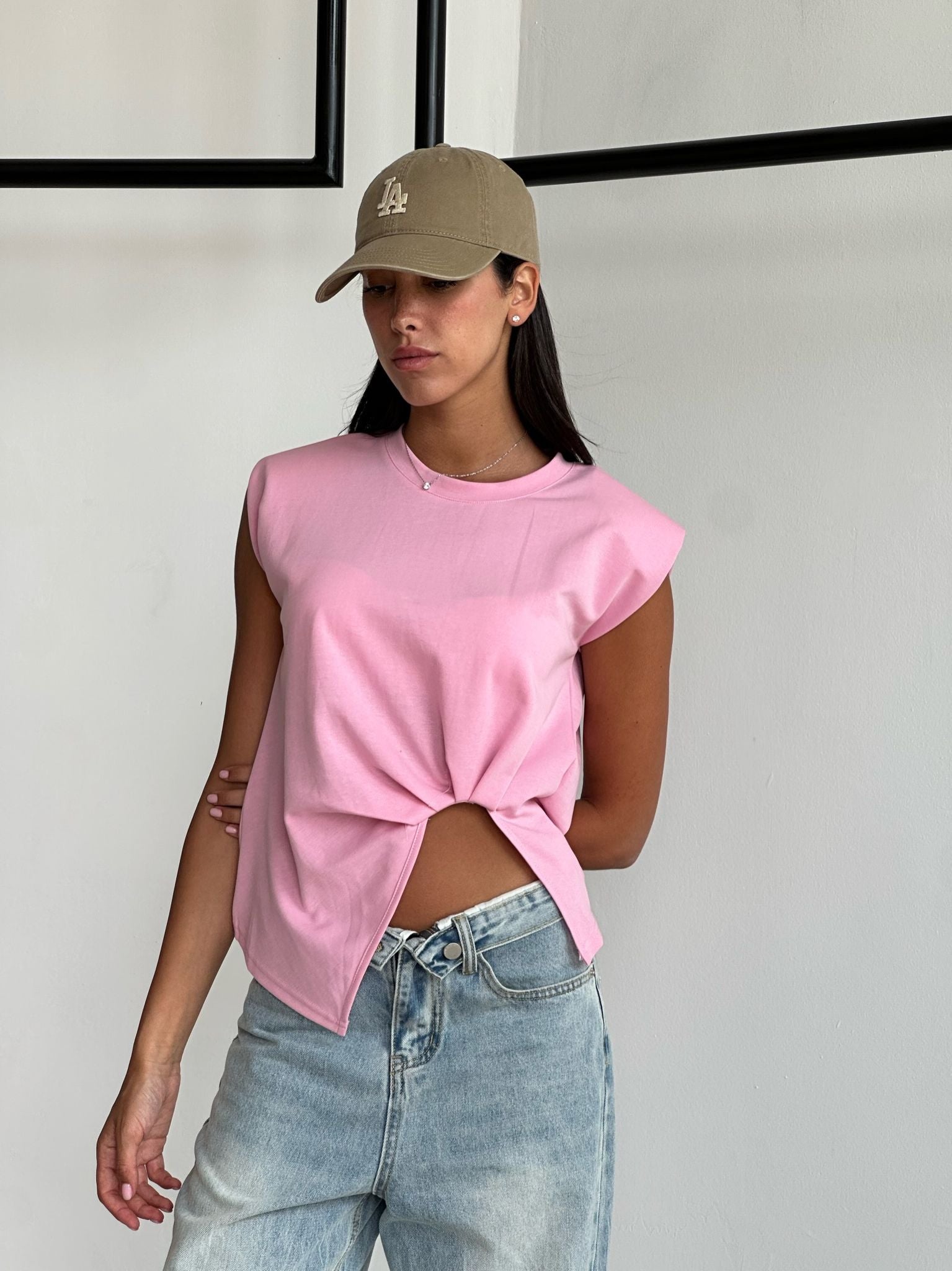 חולצת אמה ורוד