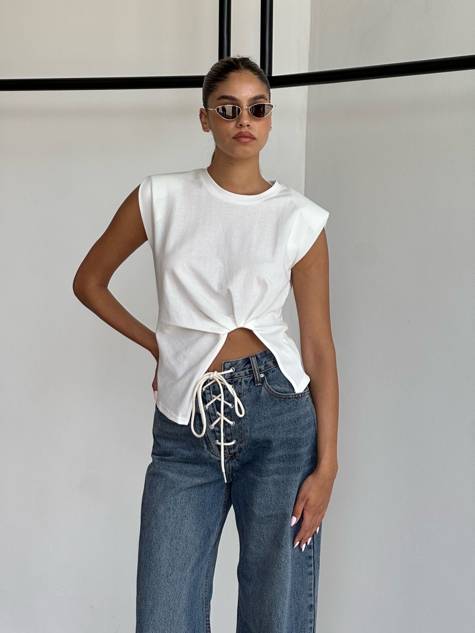 ג'ינס שיר כחול