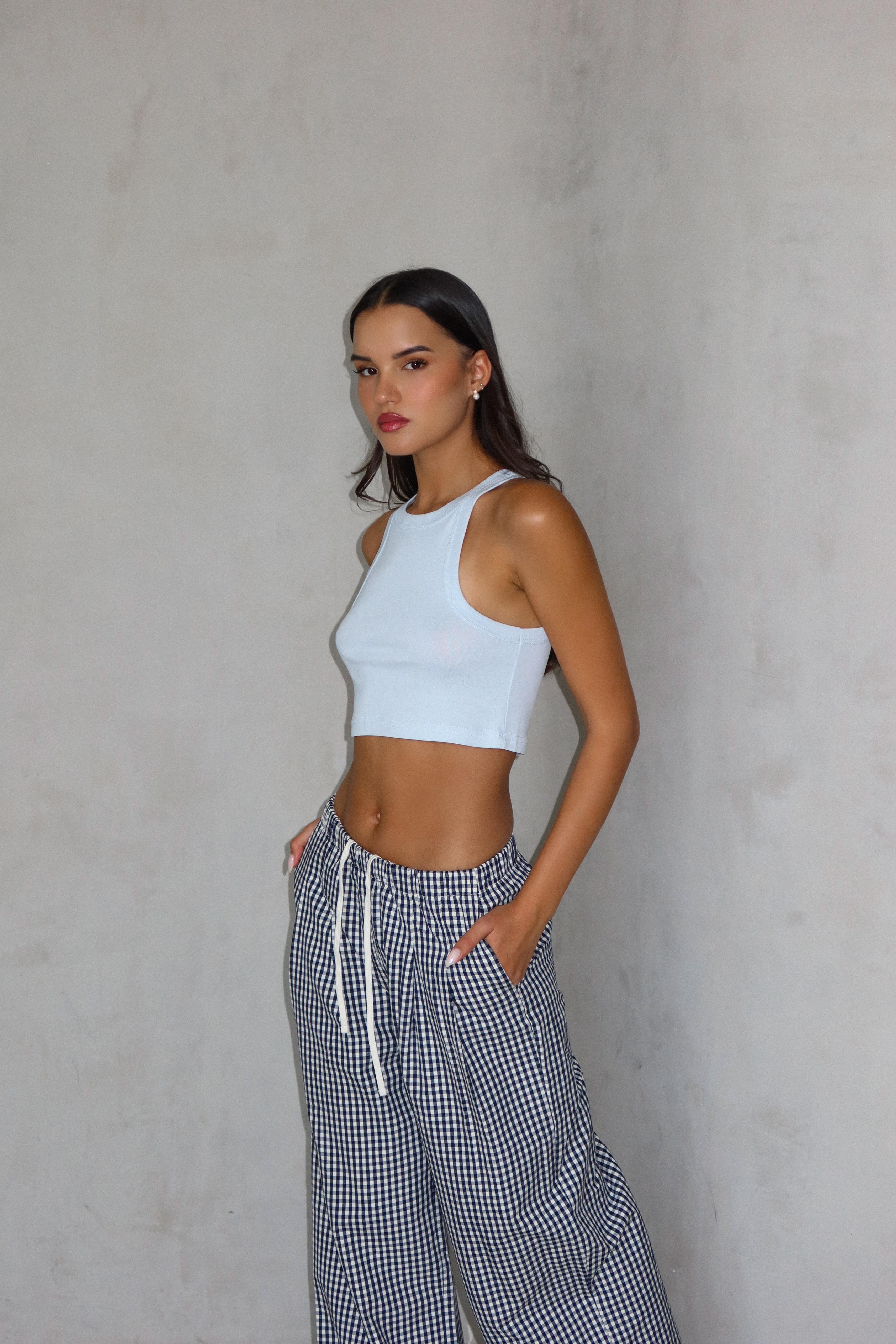 גופיית טופ סי תכלת