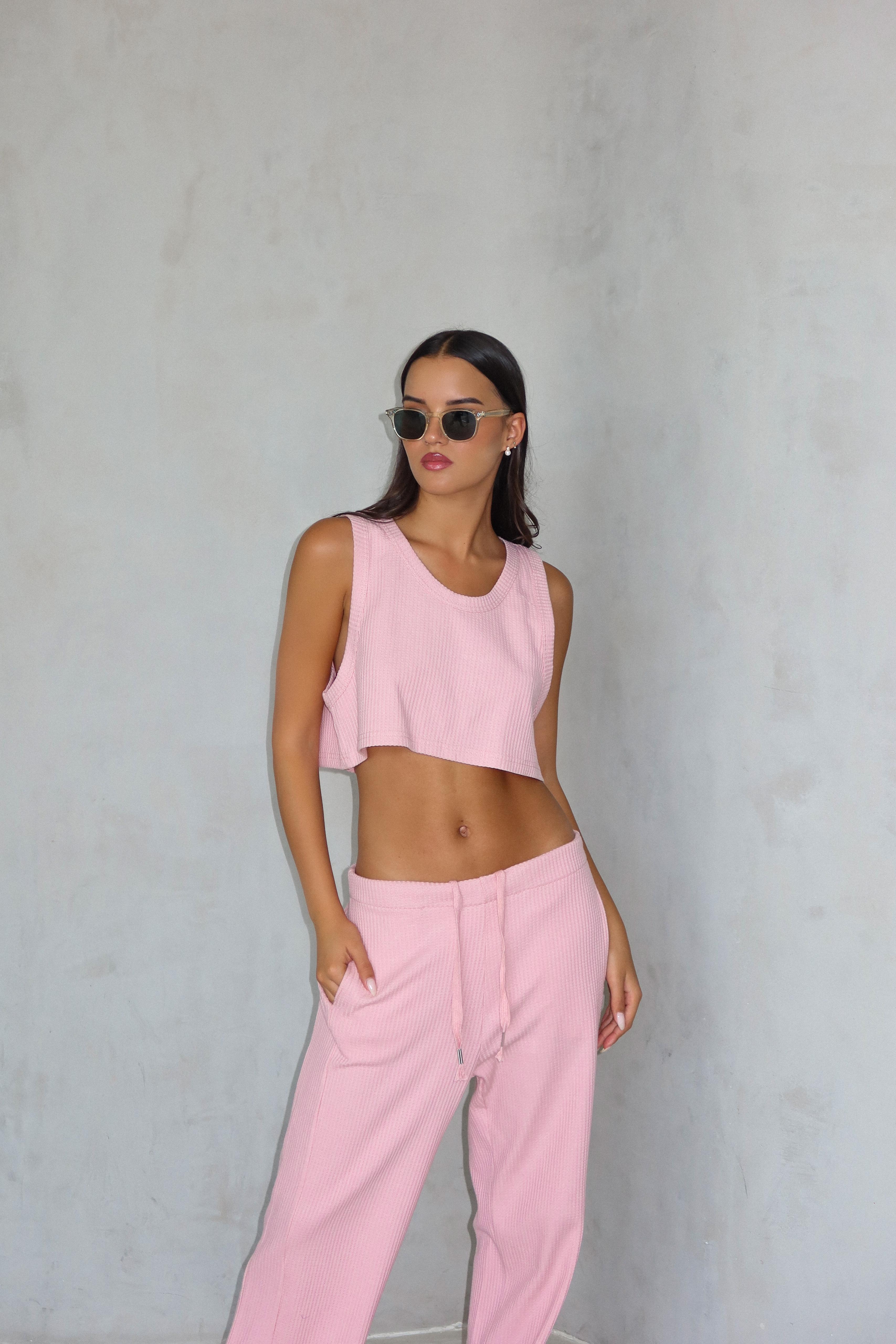 חליפת ממסי ורוד