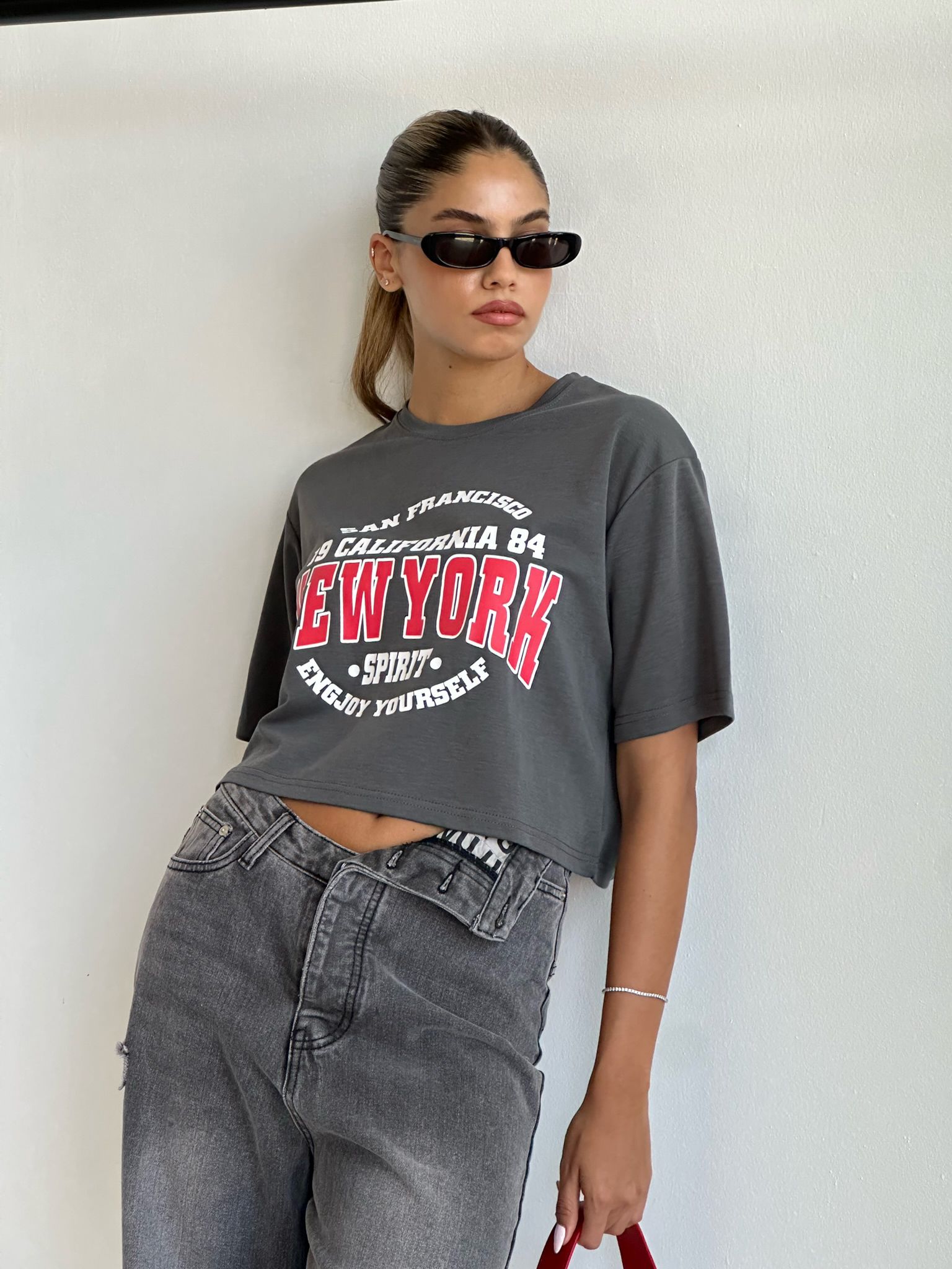 ג'ינס ריין שחור