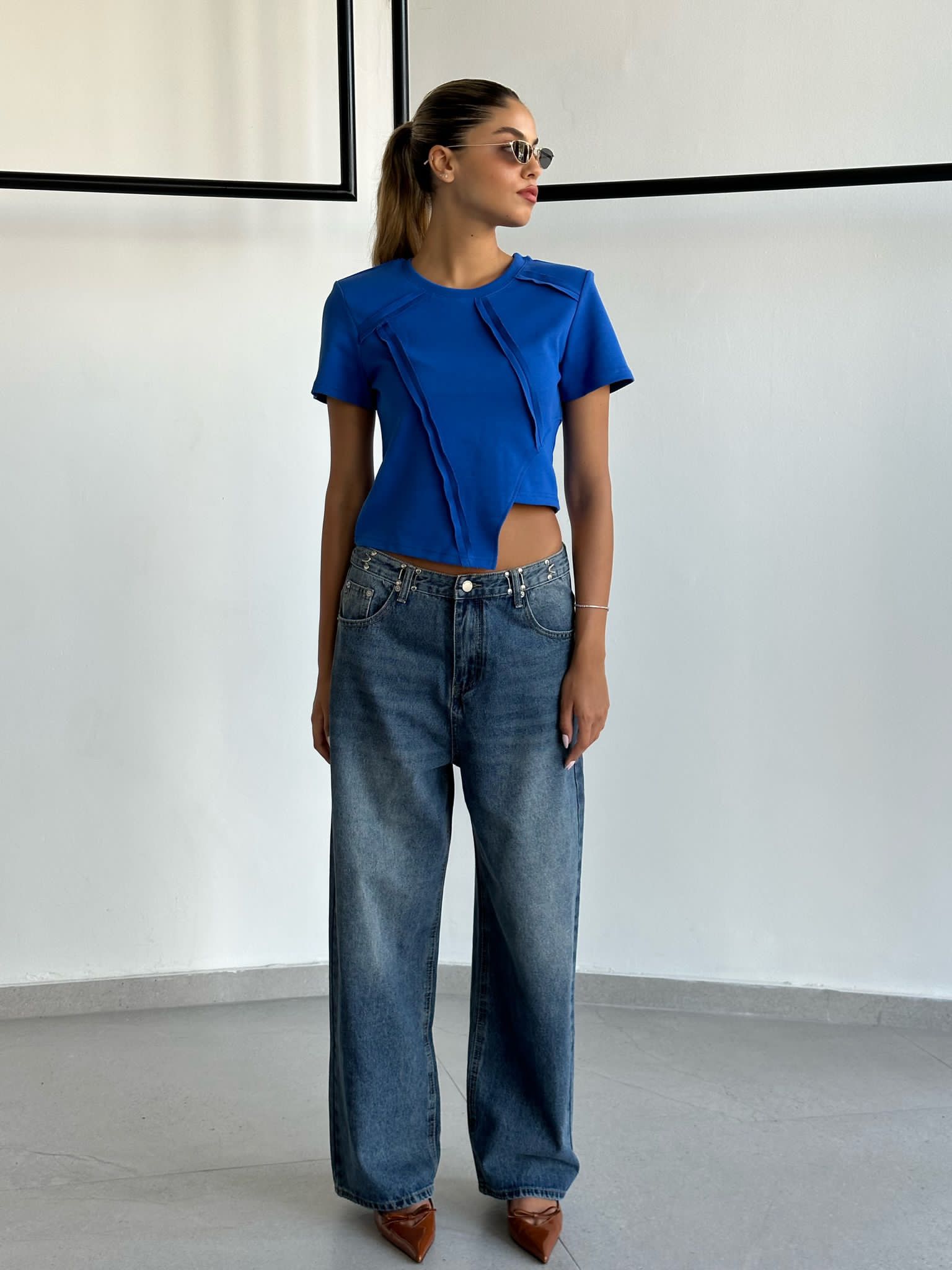 ג'ינס לואי כחול