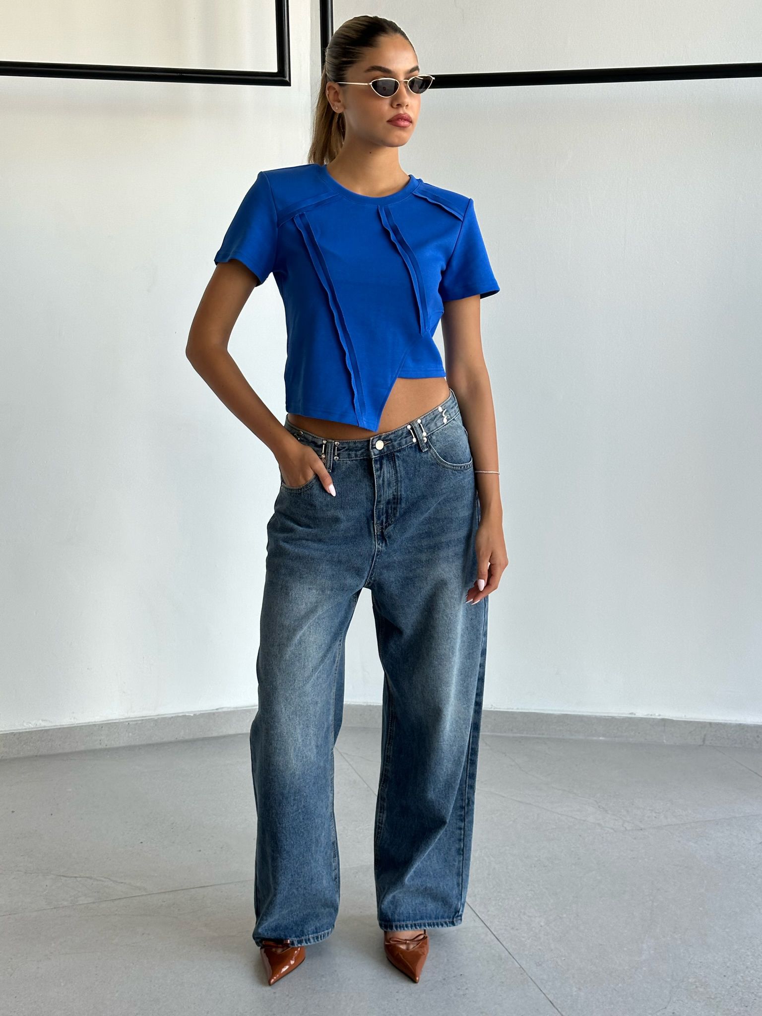 ג'ינס לואי כחול