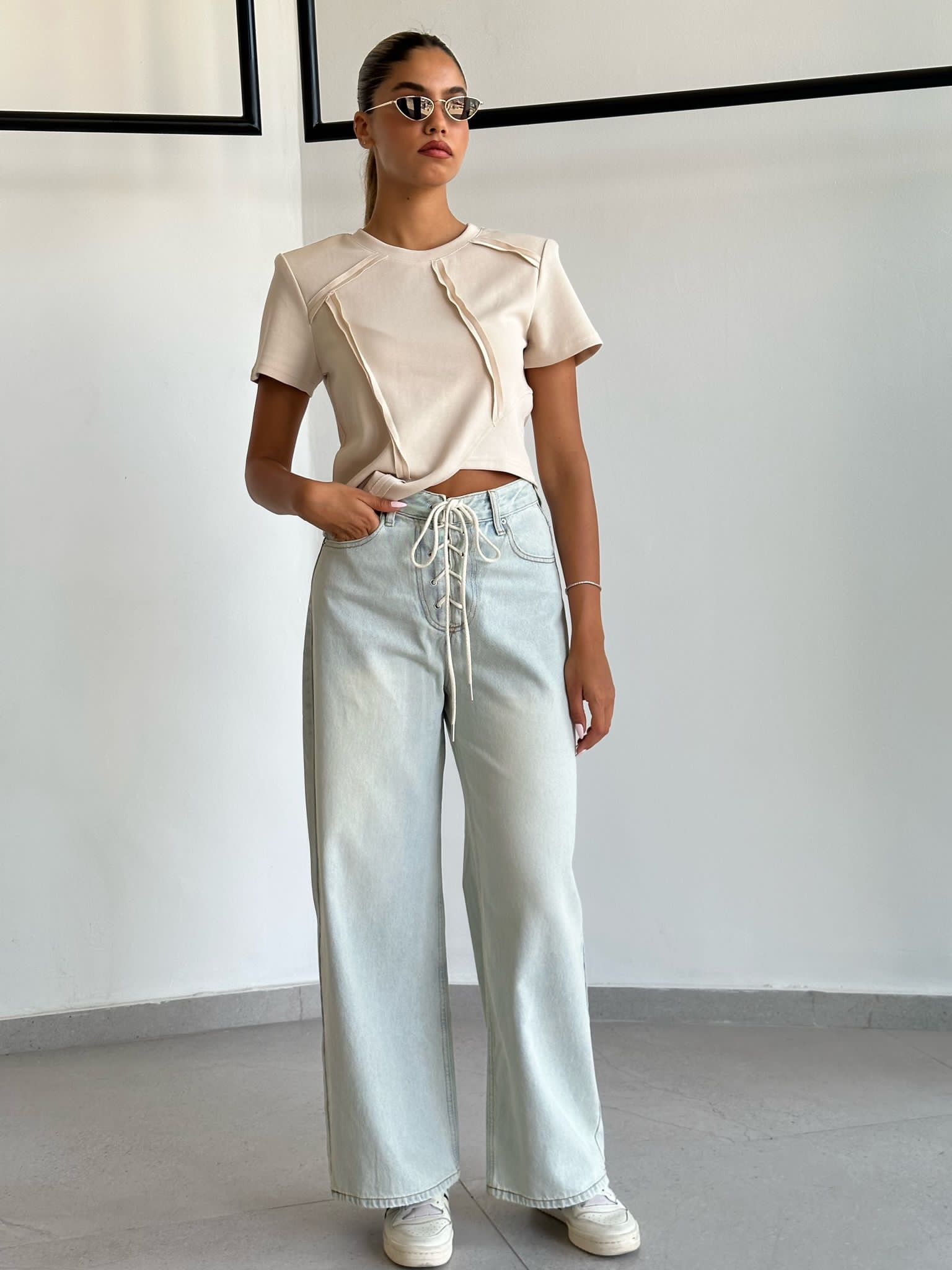 חולצת טורי קרם