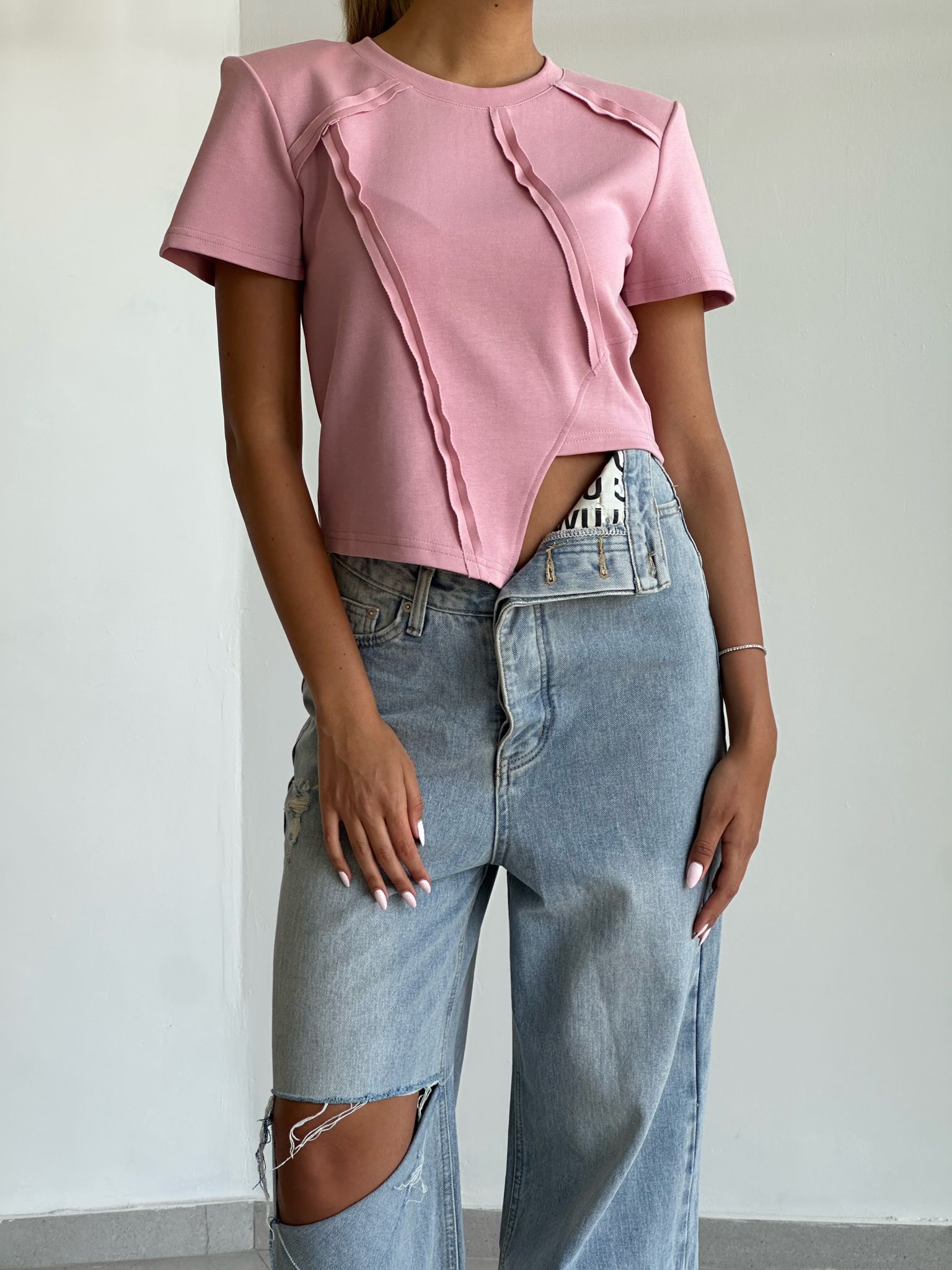 ג'ינס ריין תכלת