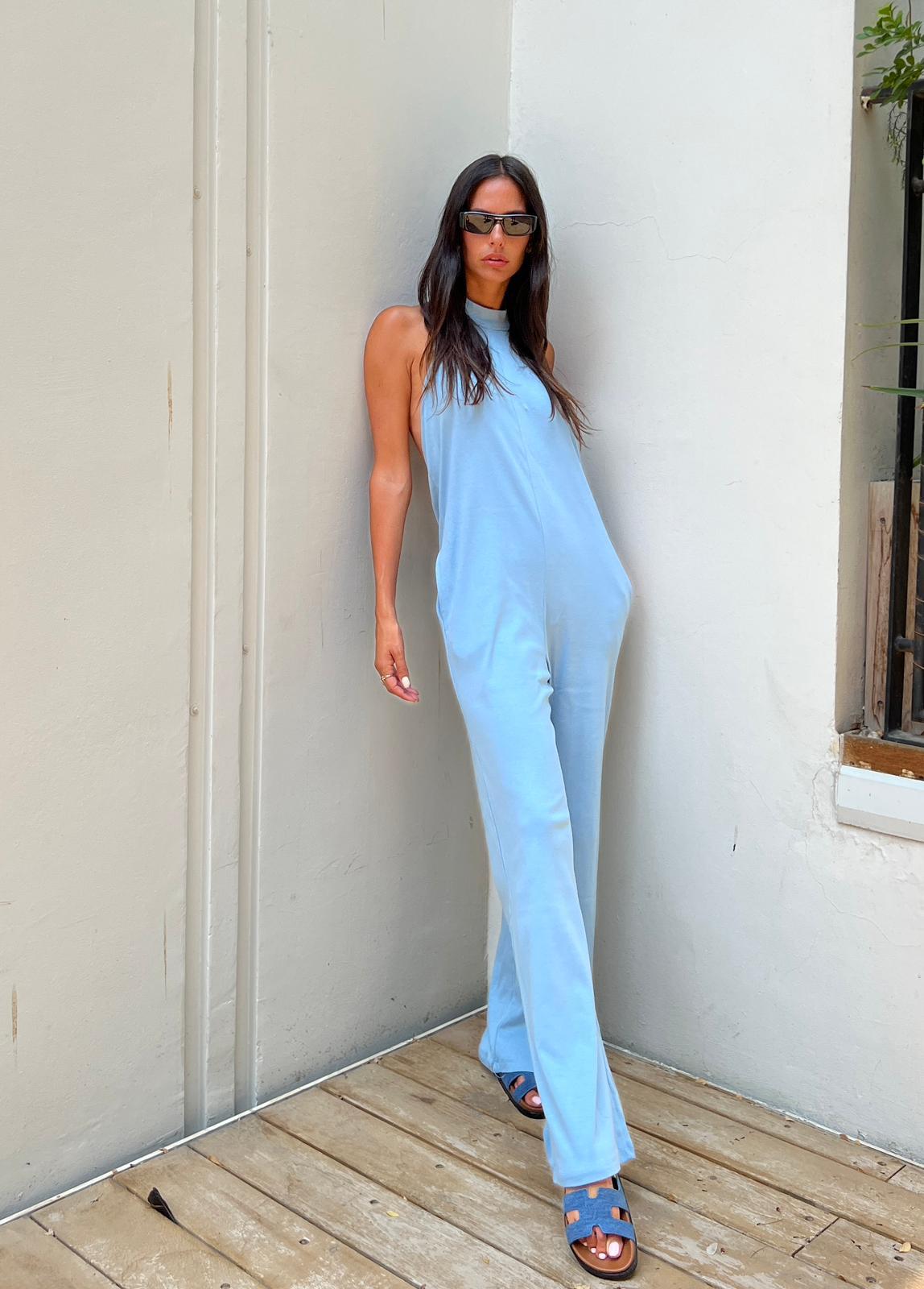 אוברול קולר תכלת