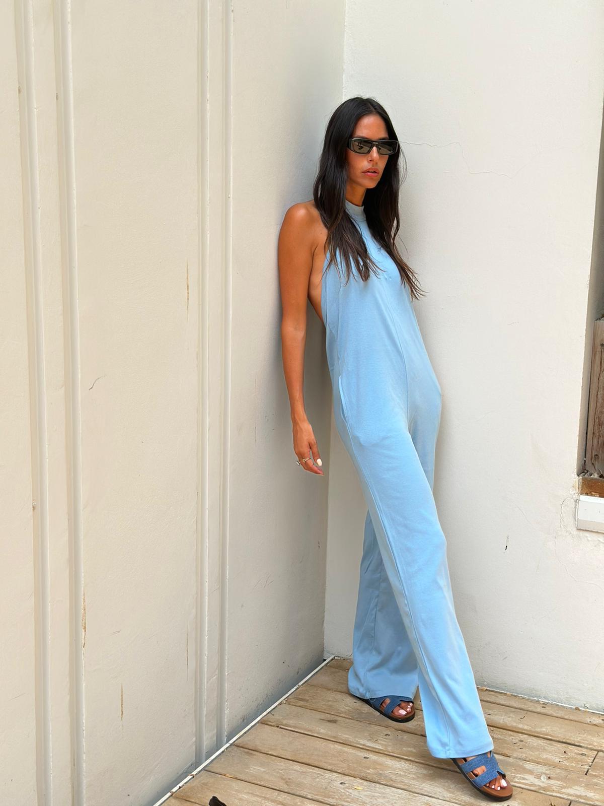 אוברול קולר תכלת