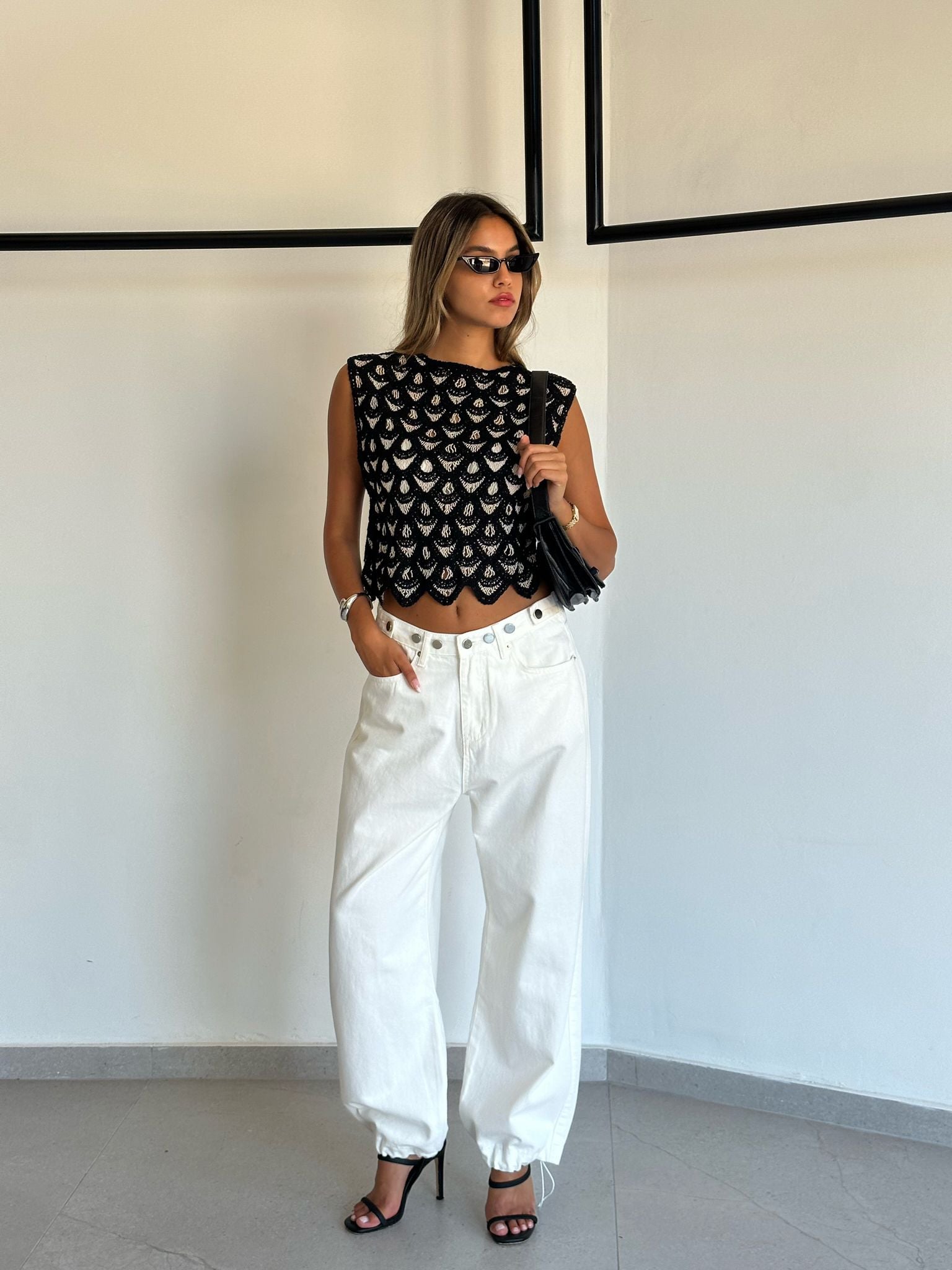 ג'ינס ג'וי לבן