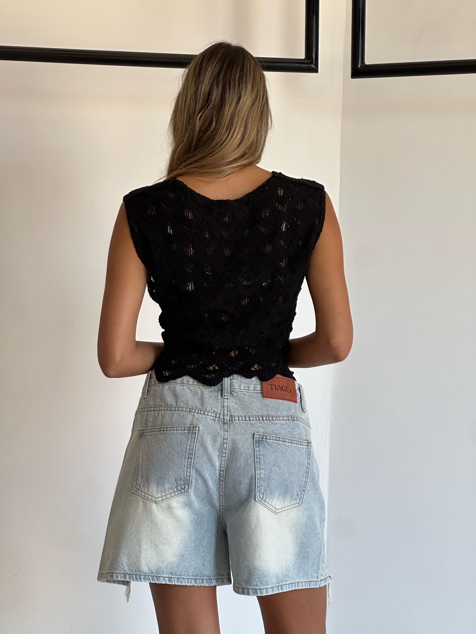 מכנס סאם תכלת