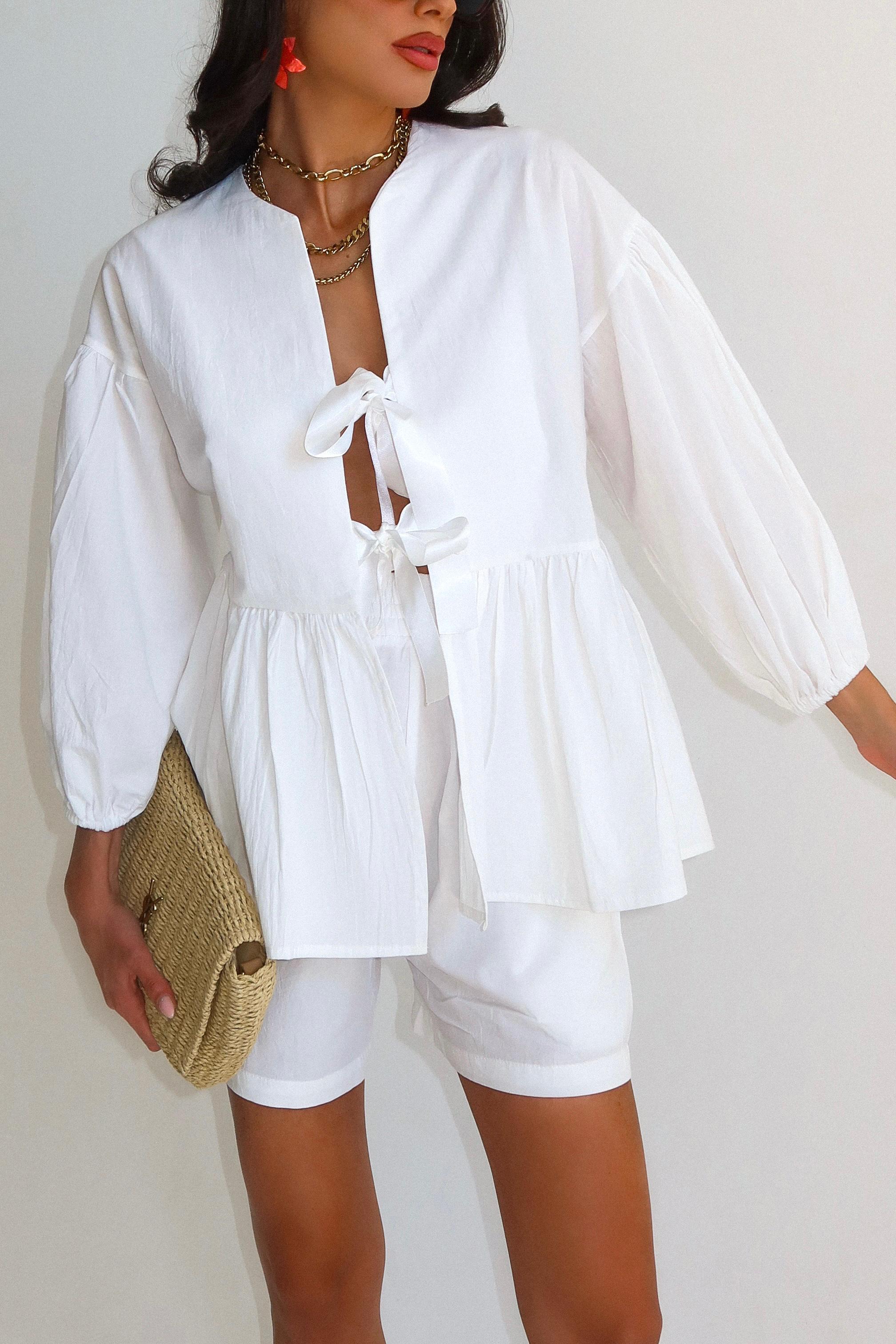 חליפת מייסון לבן