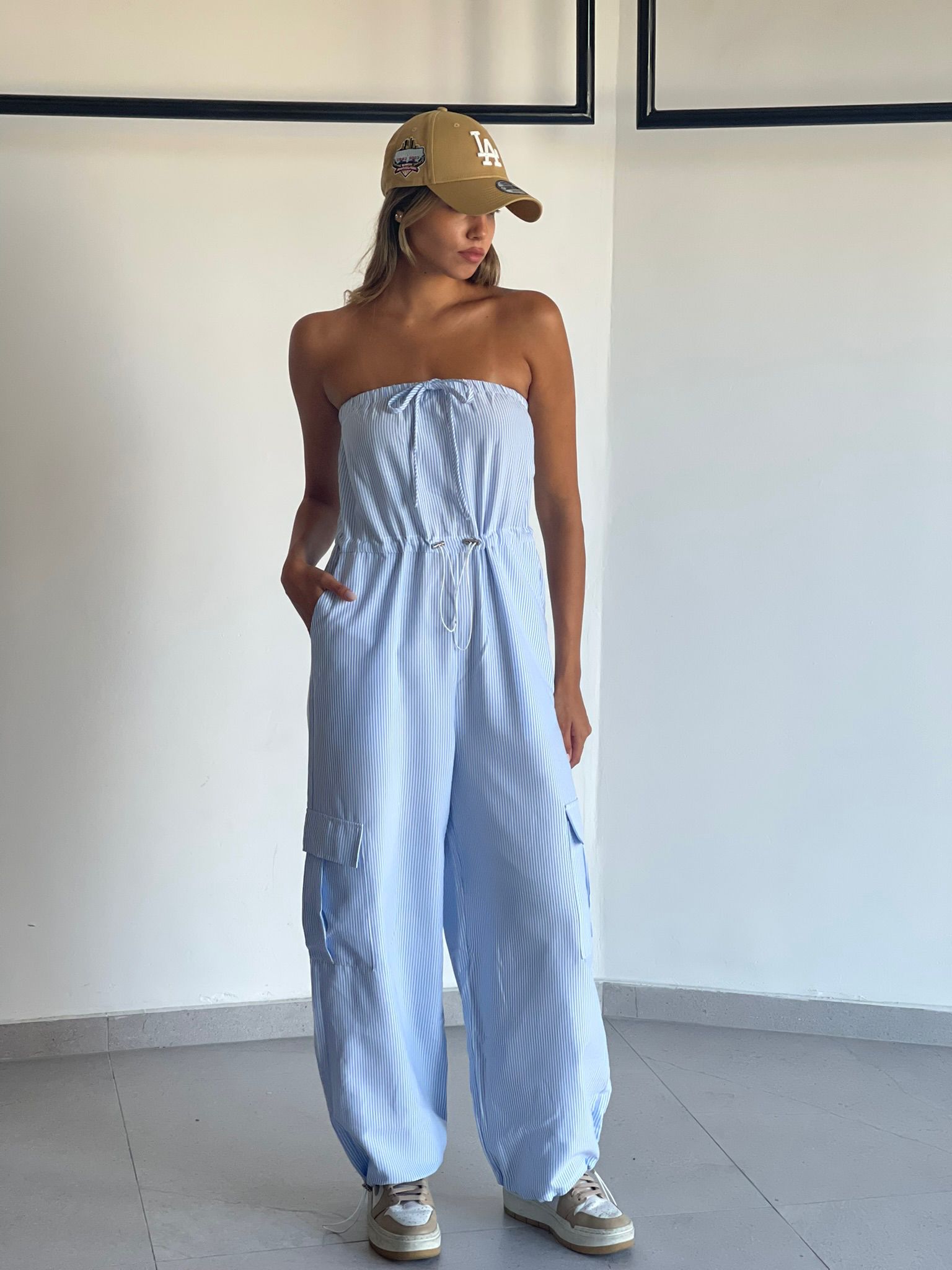 אוברול אימרי תכלת