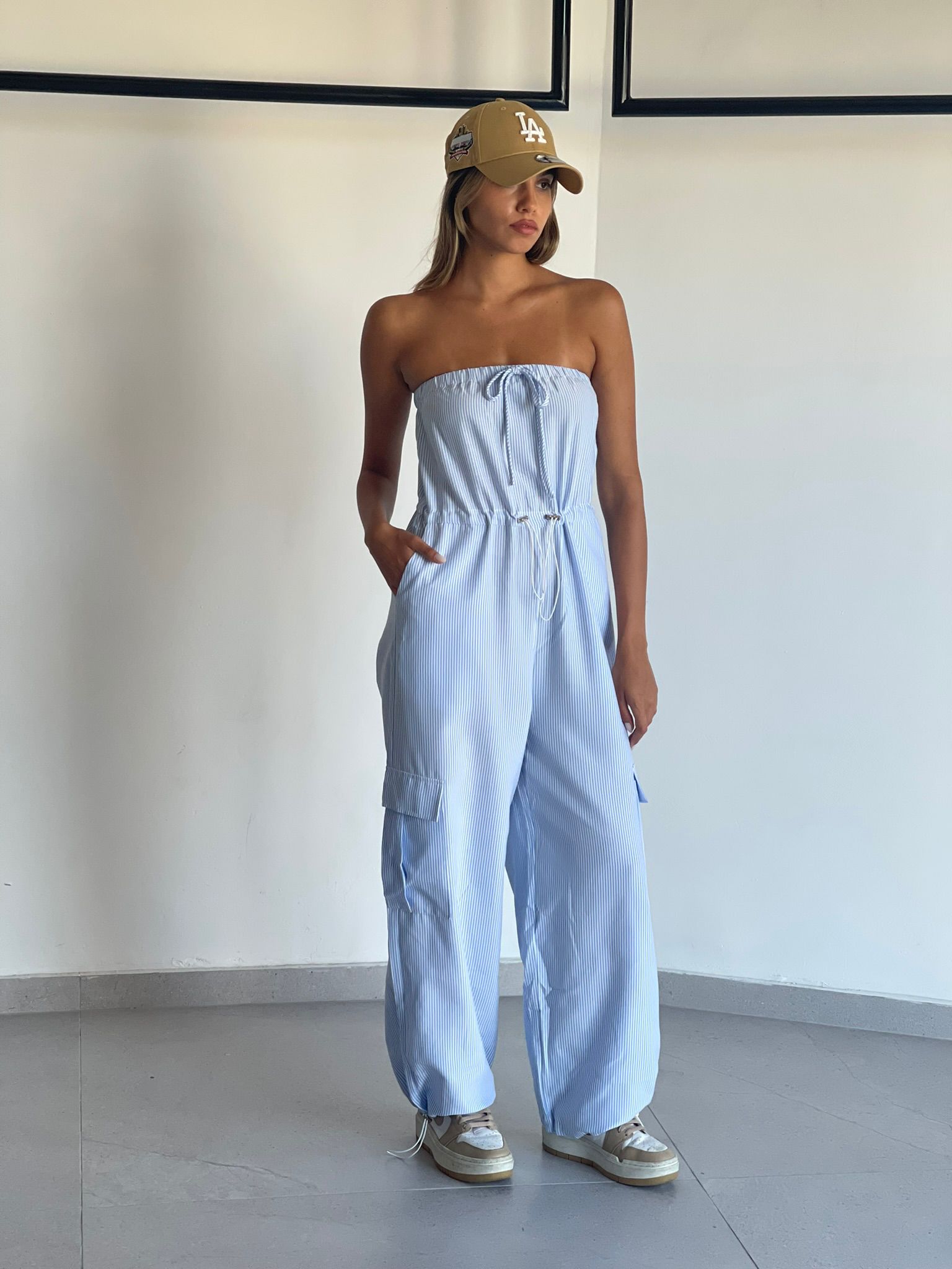 אוברול אימרי תכלת