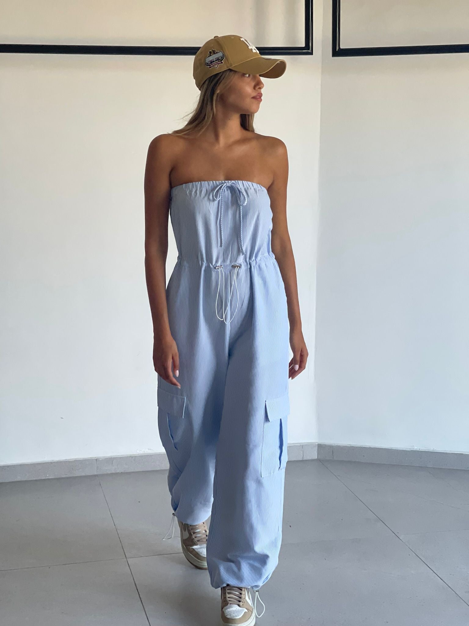 אוברול אימרי תכלת