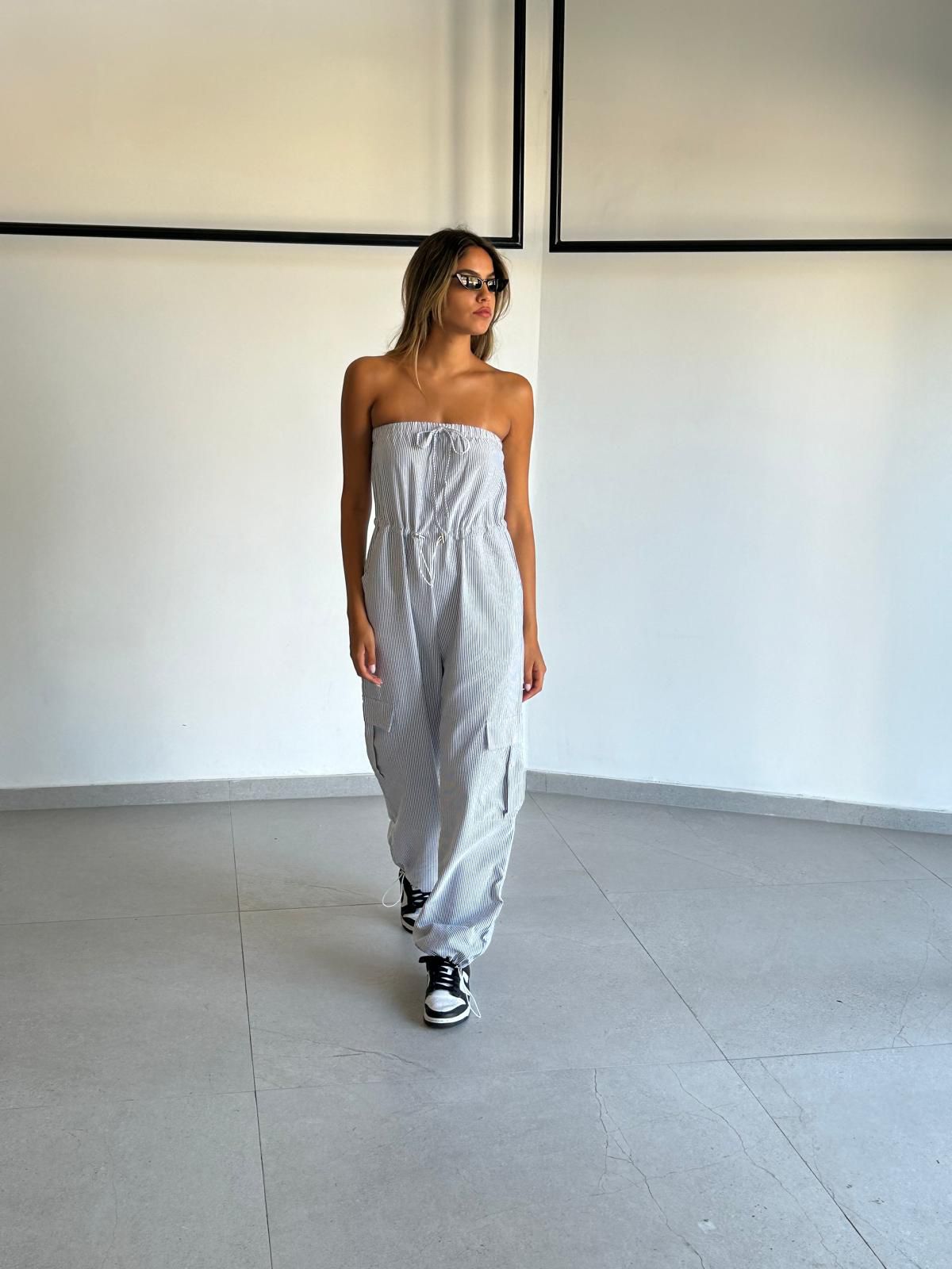 אוברול אימרי אפור