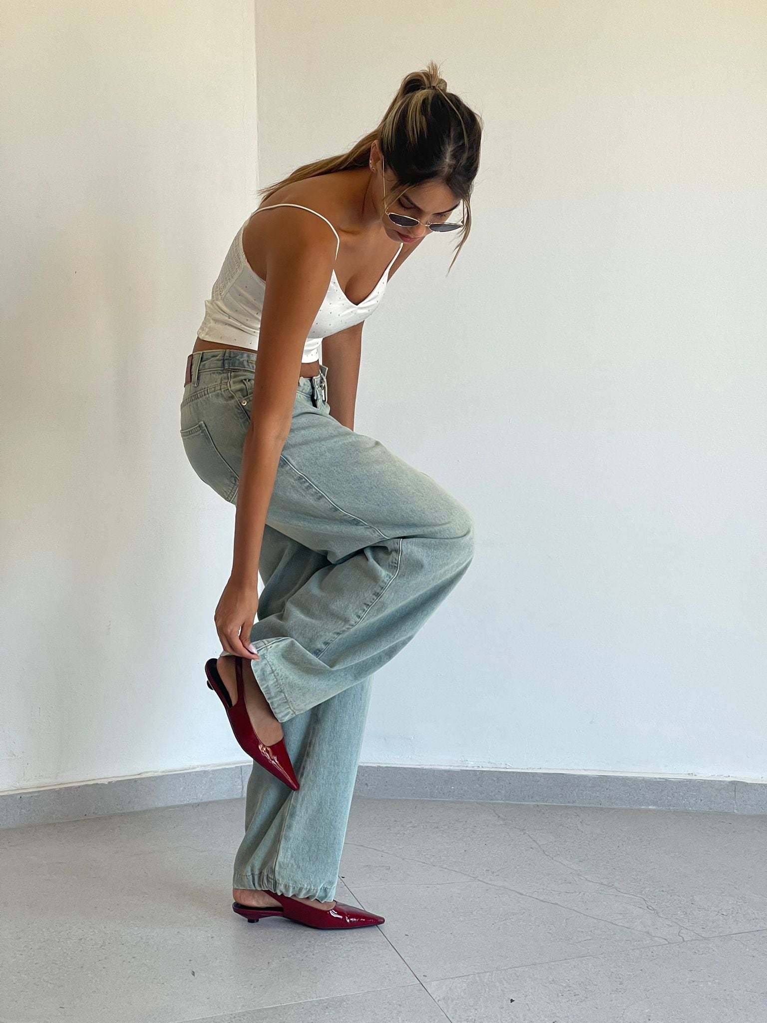 ג'ינס ג'וי תכלת