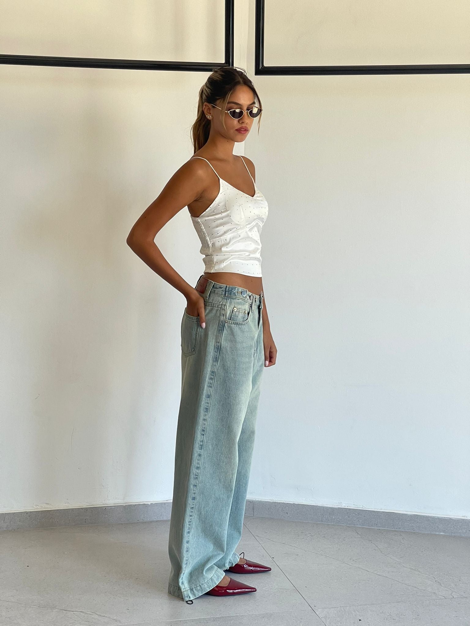 ג'ינס ג'וי תכלת