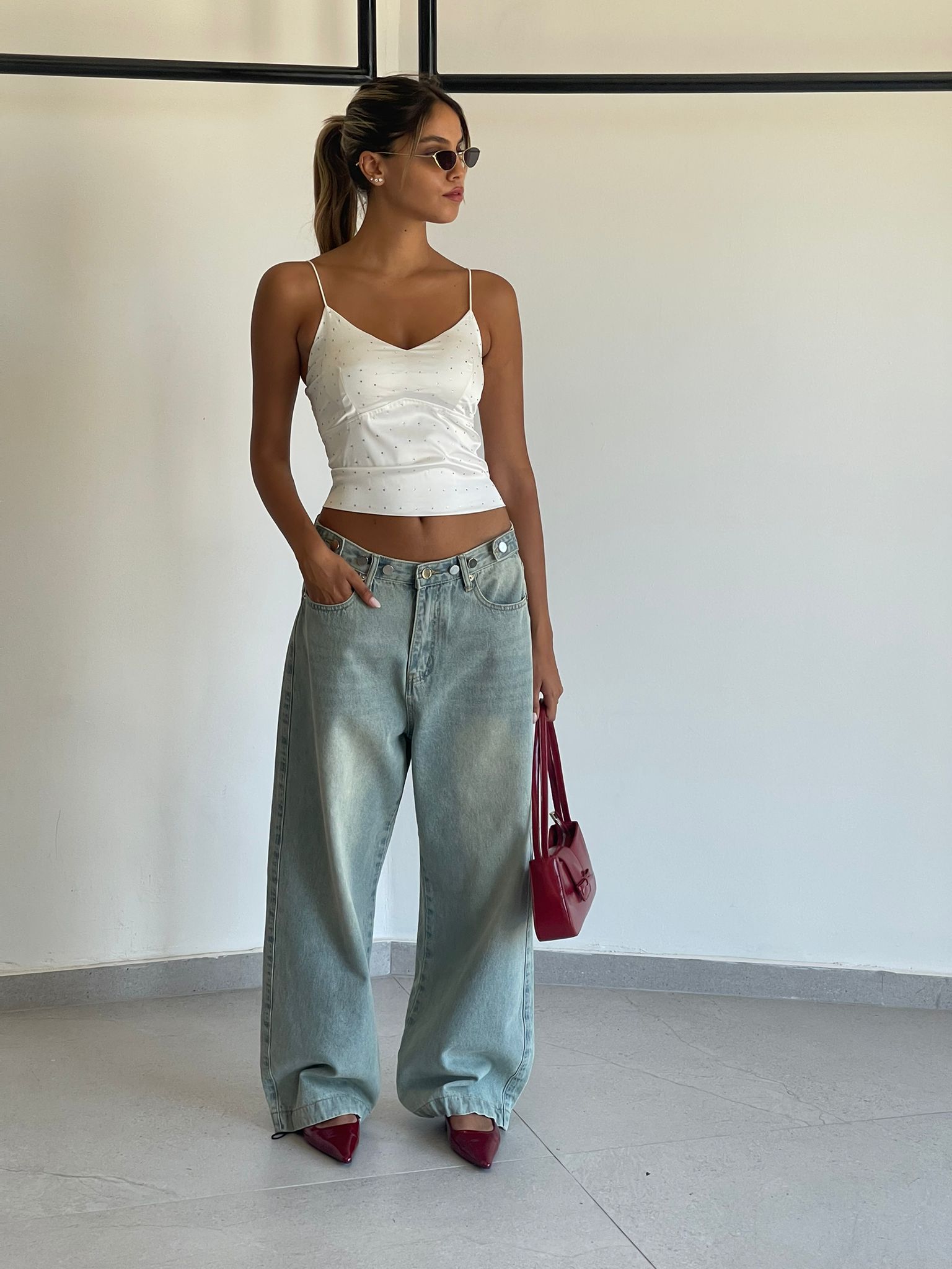 ג'ינס ג'וי תכלת