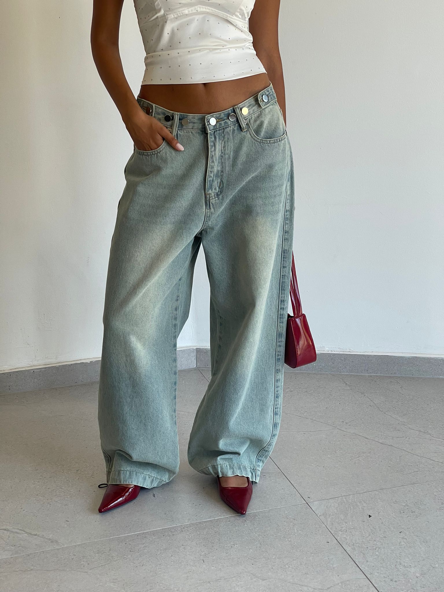 ג'ינס ג'וי תכלת