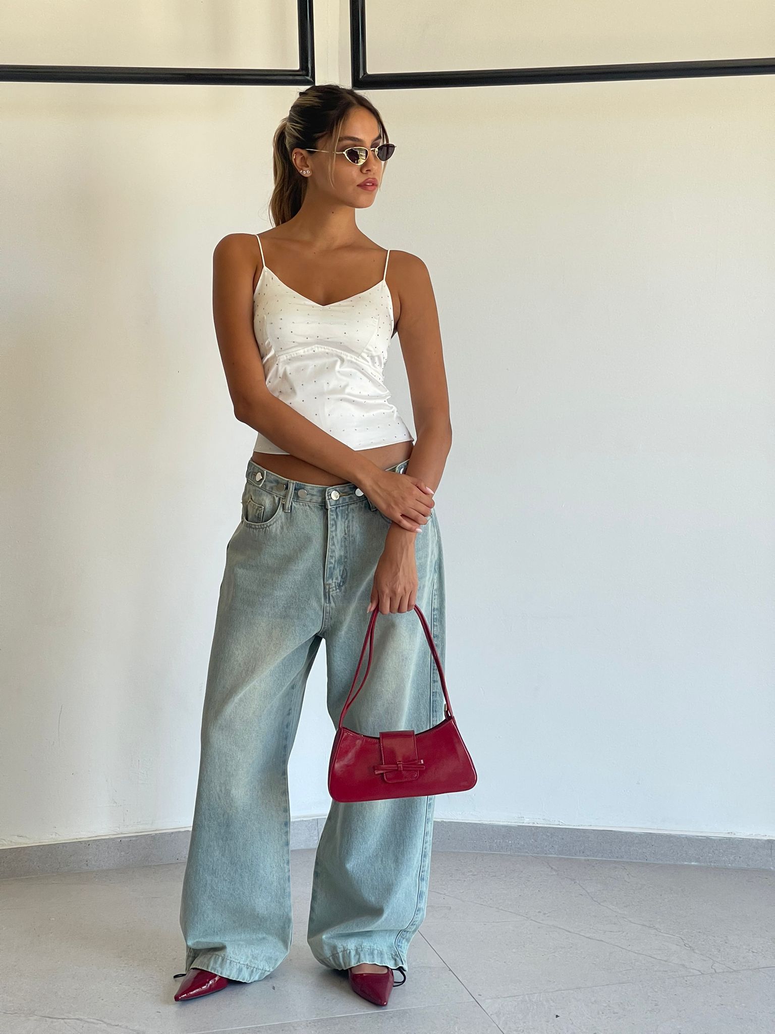 ג'ינס ג'וי תכלת