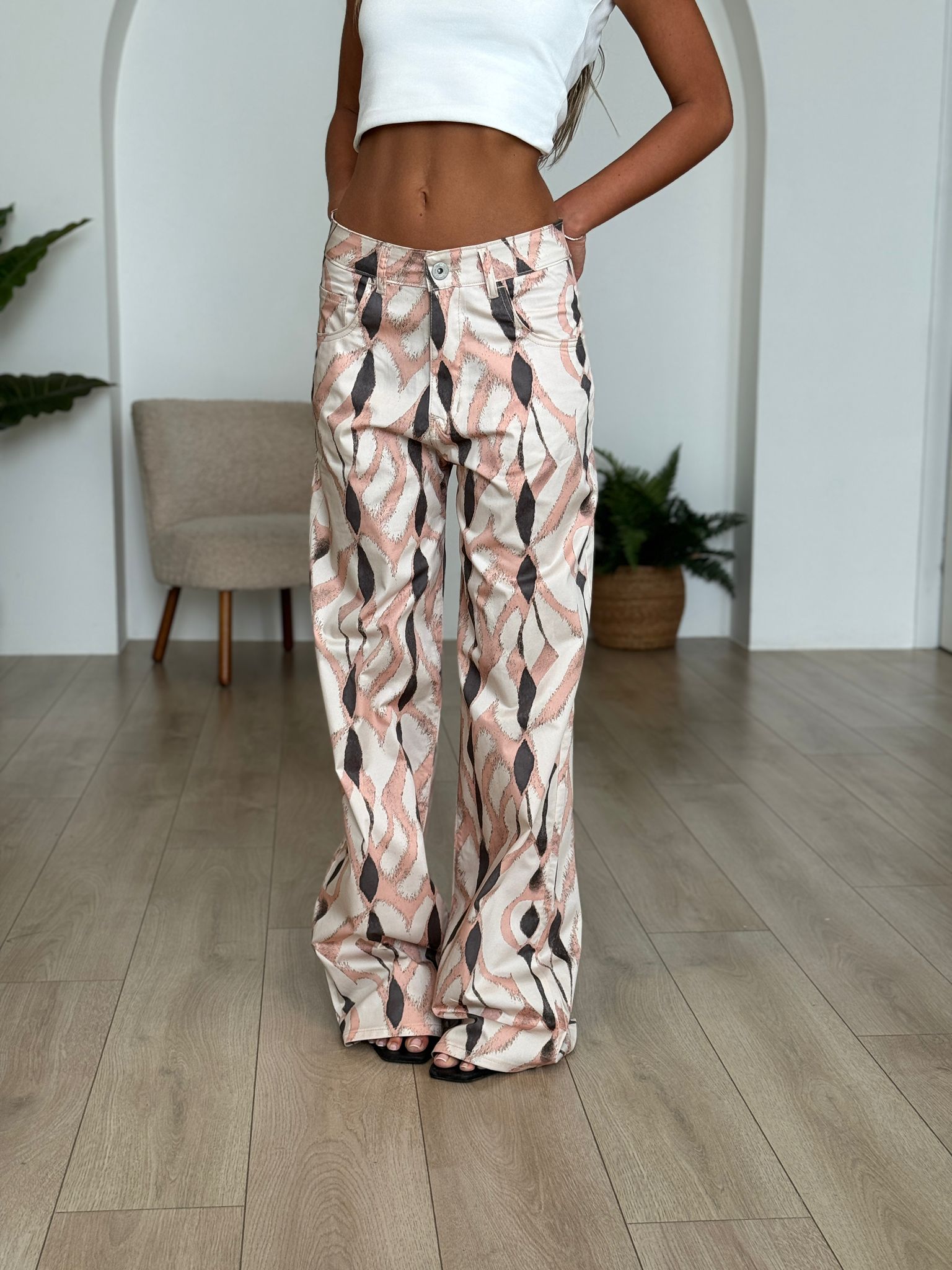 מכנס נוי ורוד