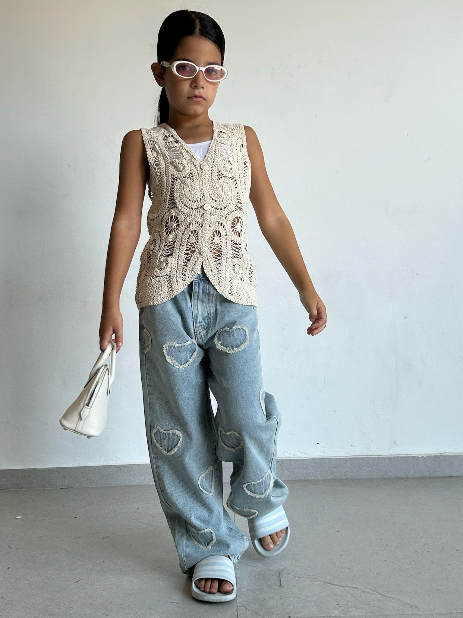 ג'ינס ליאם תכלת