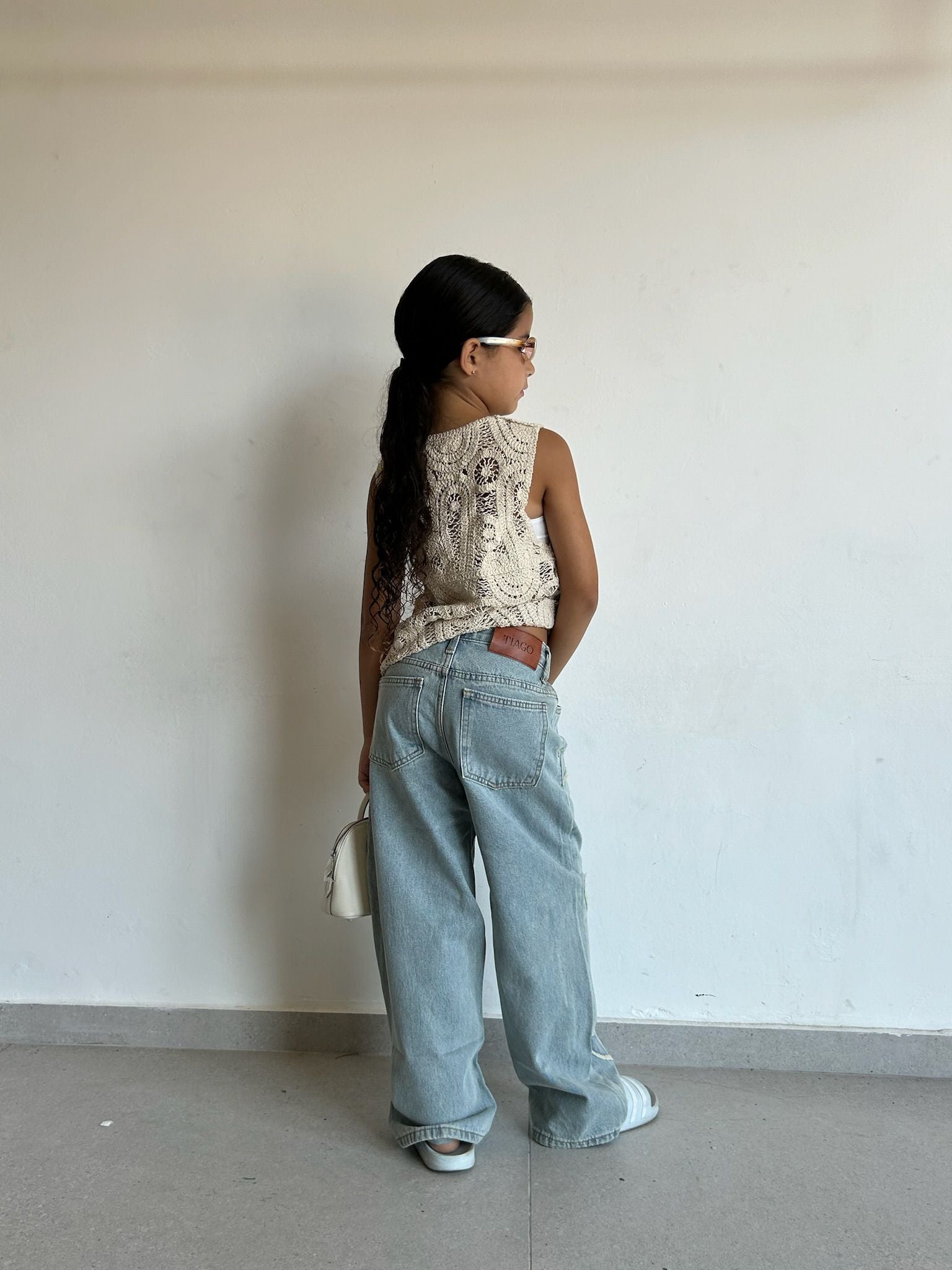 ג'ינס ליאם תכלת