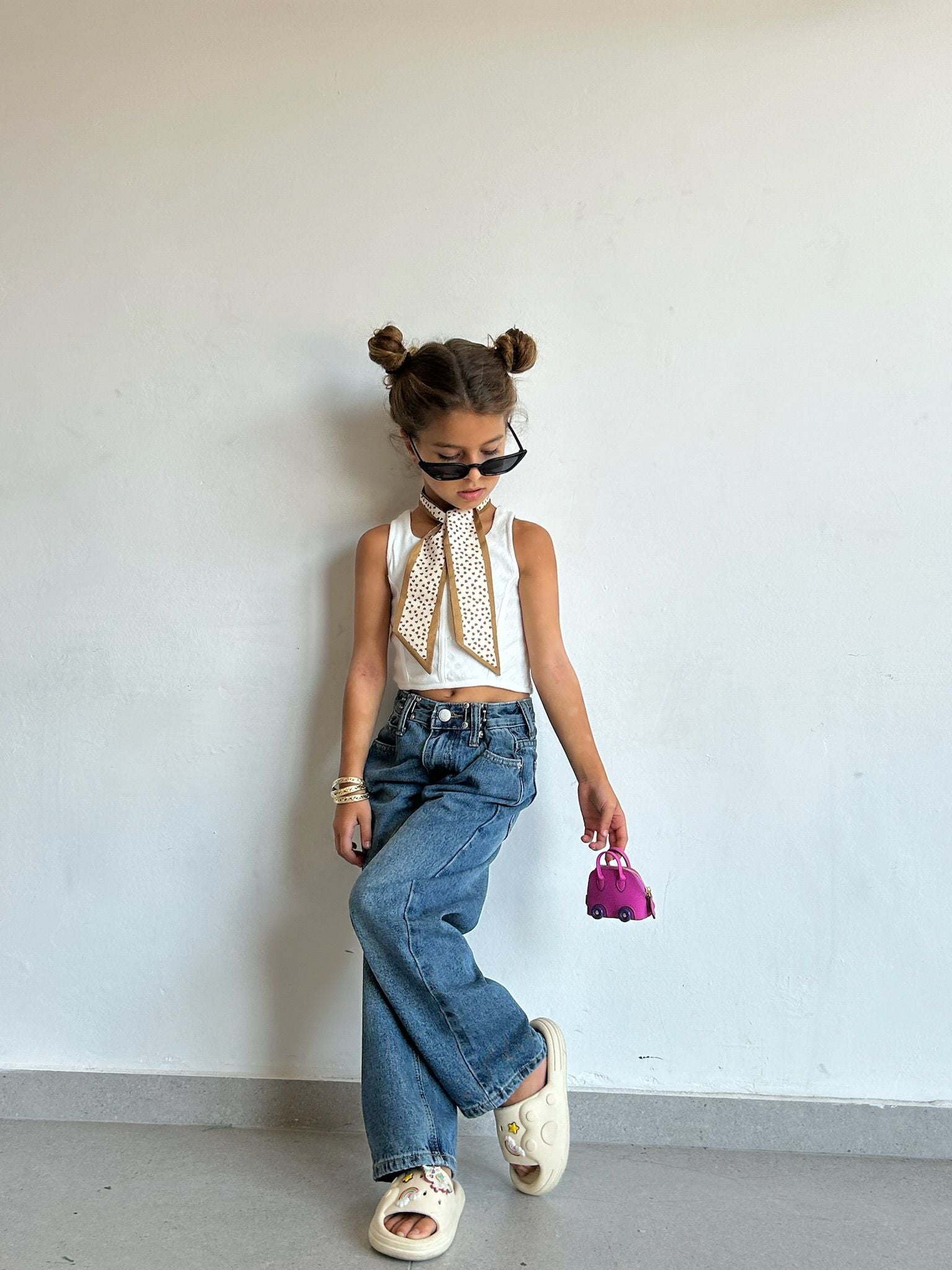 מכנס ג'ינס ארי כחול