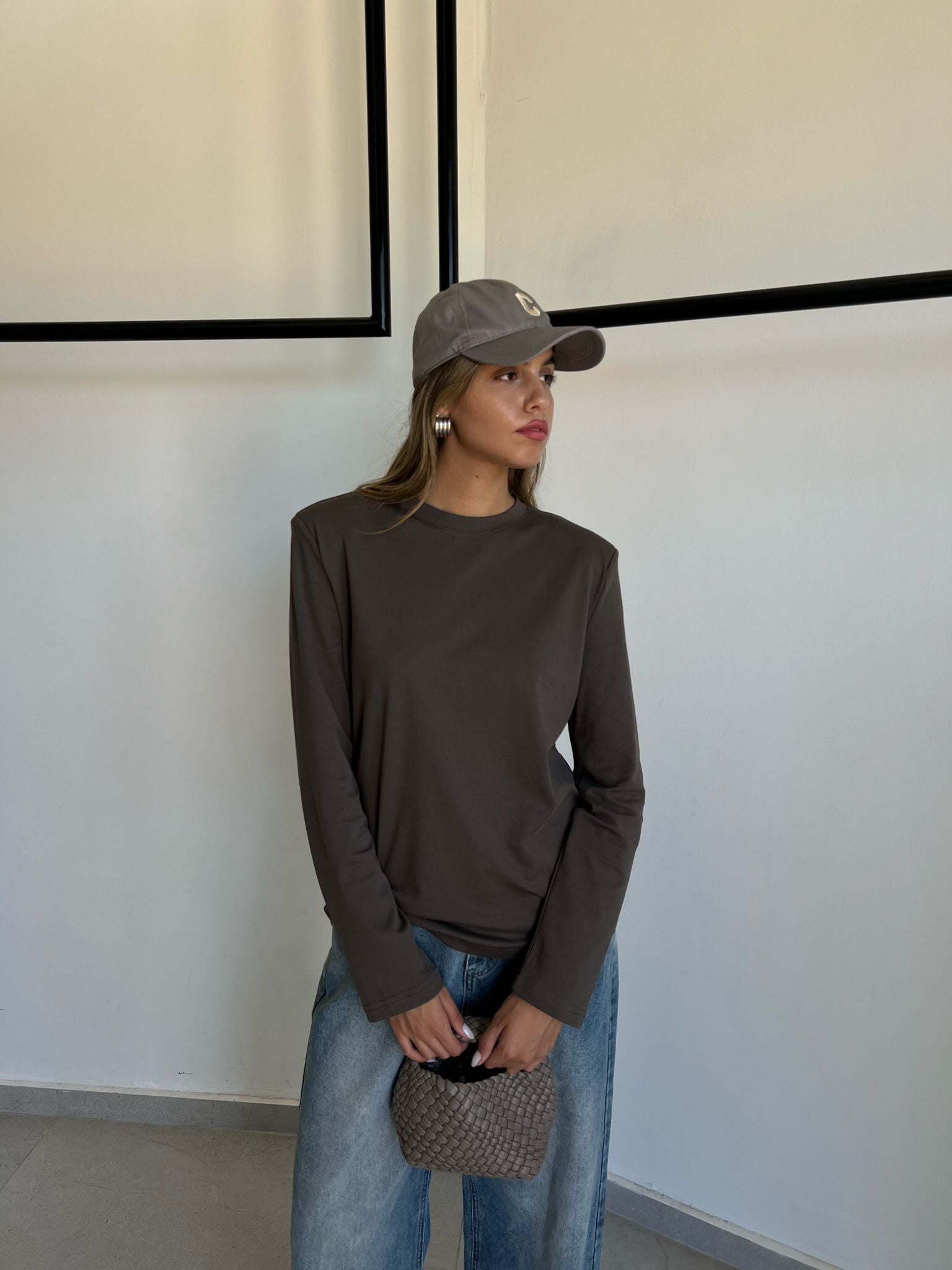 חולצת ליביה חום