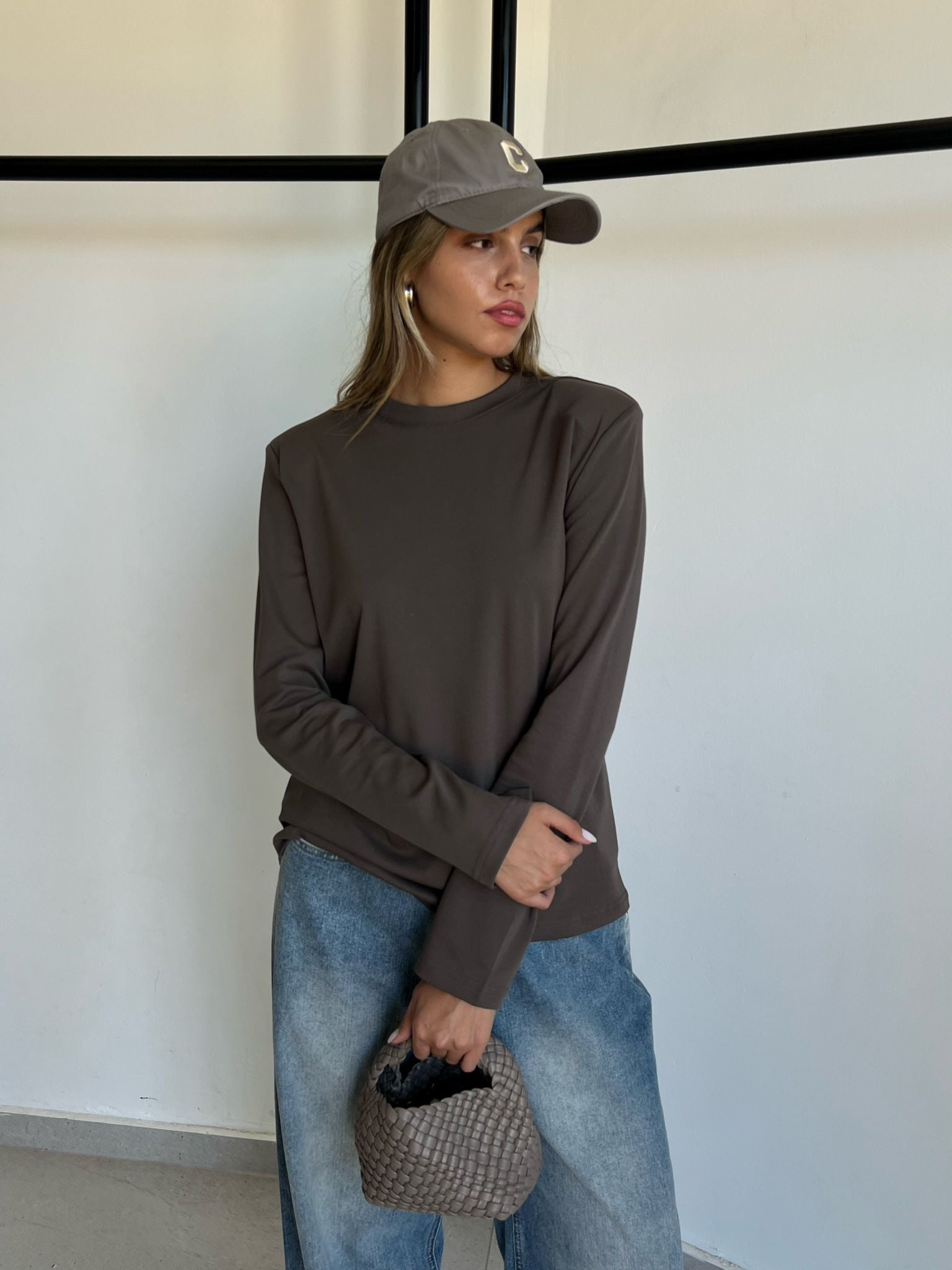 חולצת ליביה חום