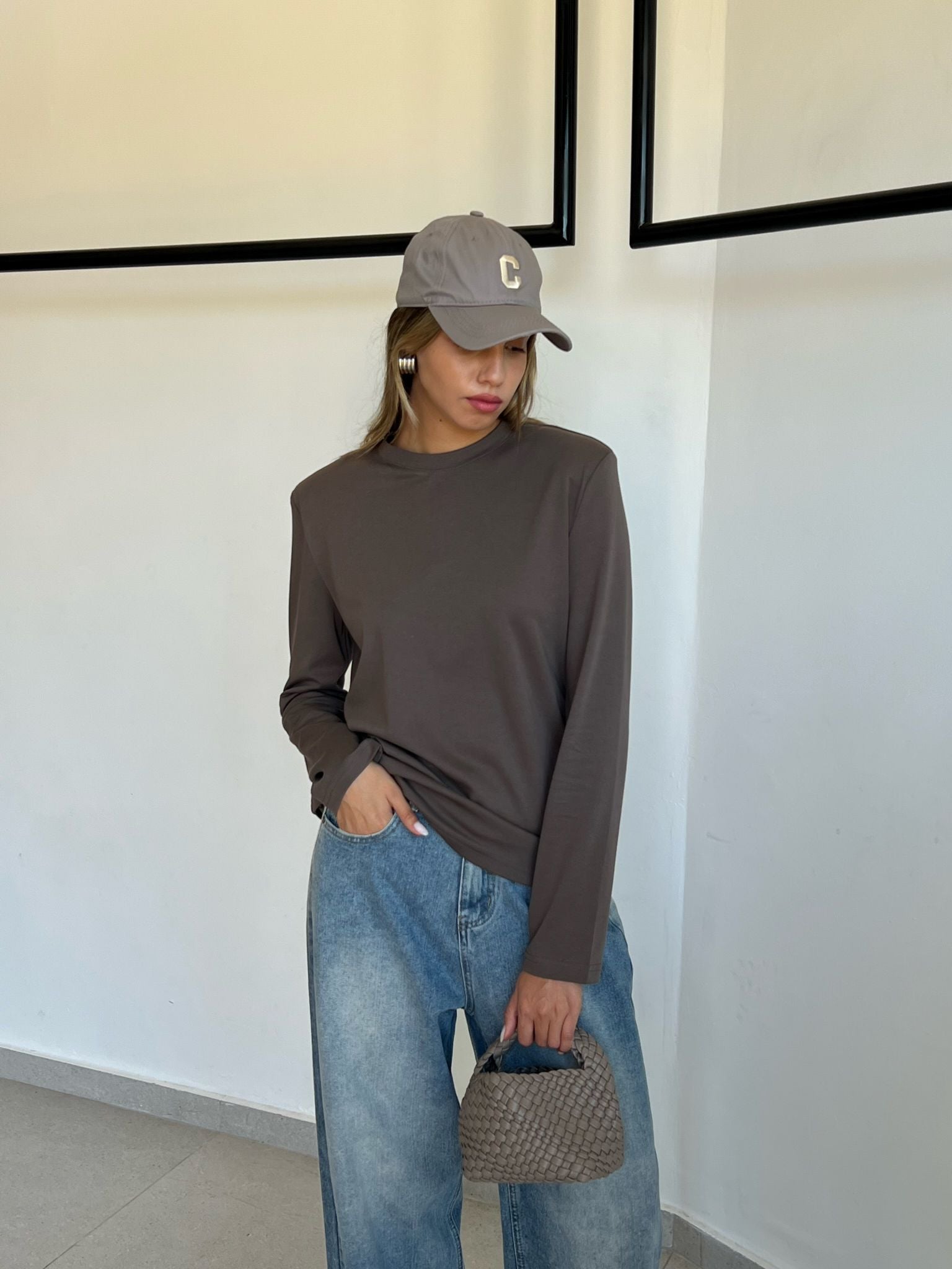 חולצת ליביה חום