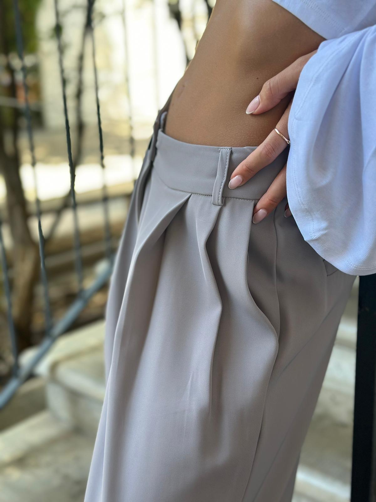 מכנס ברייק אפור