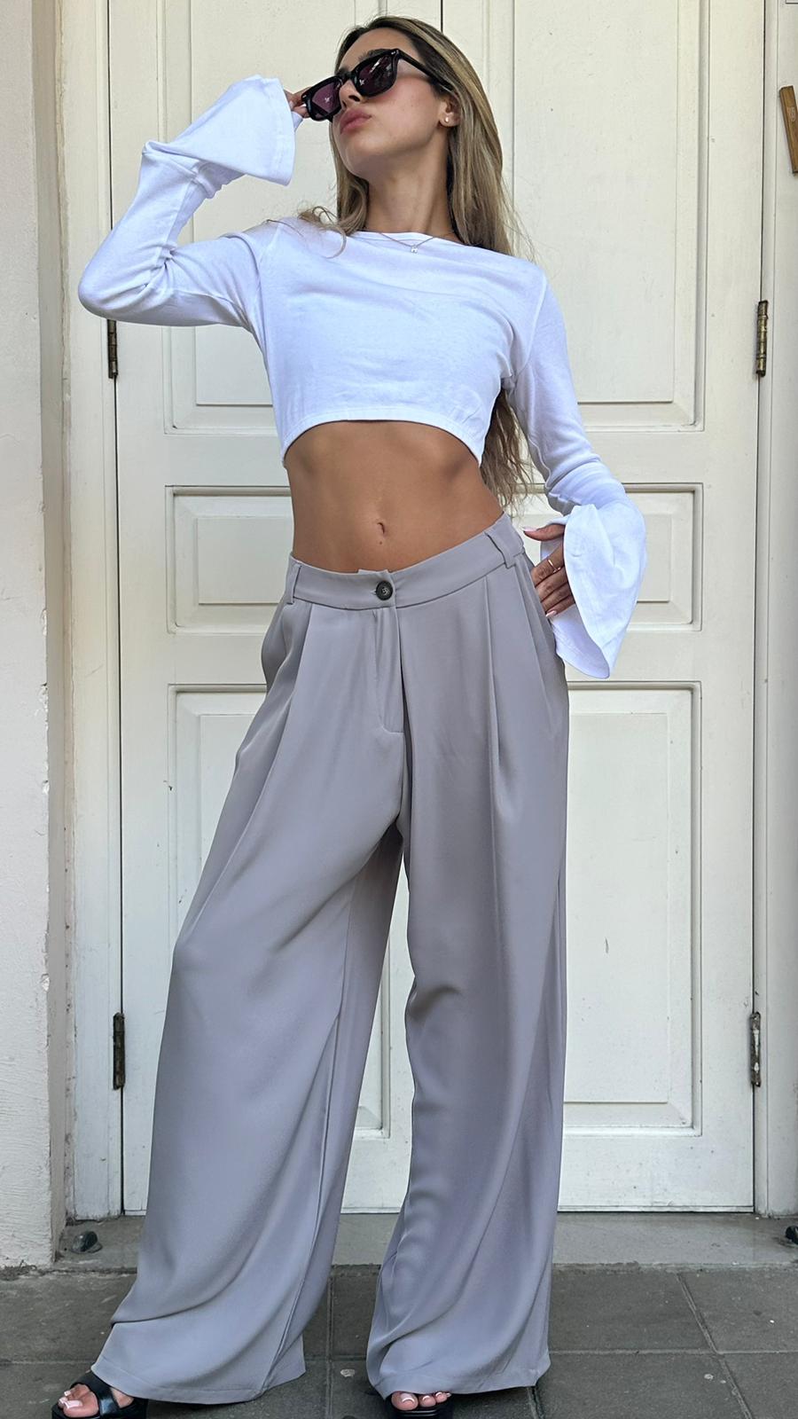 מכנס ברייק אפור