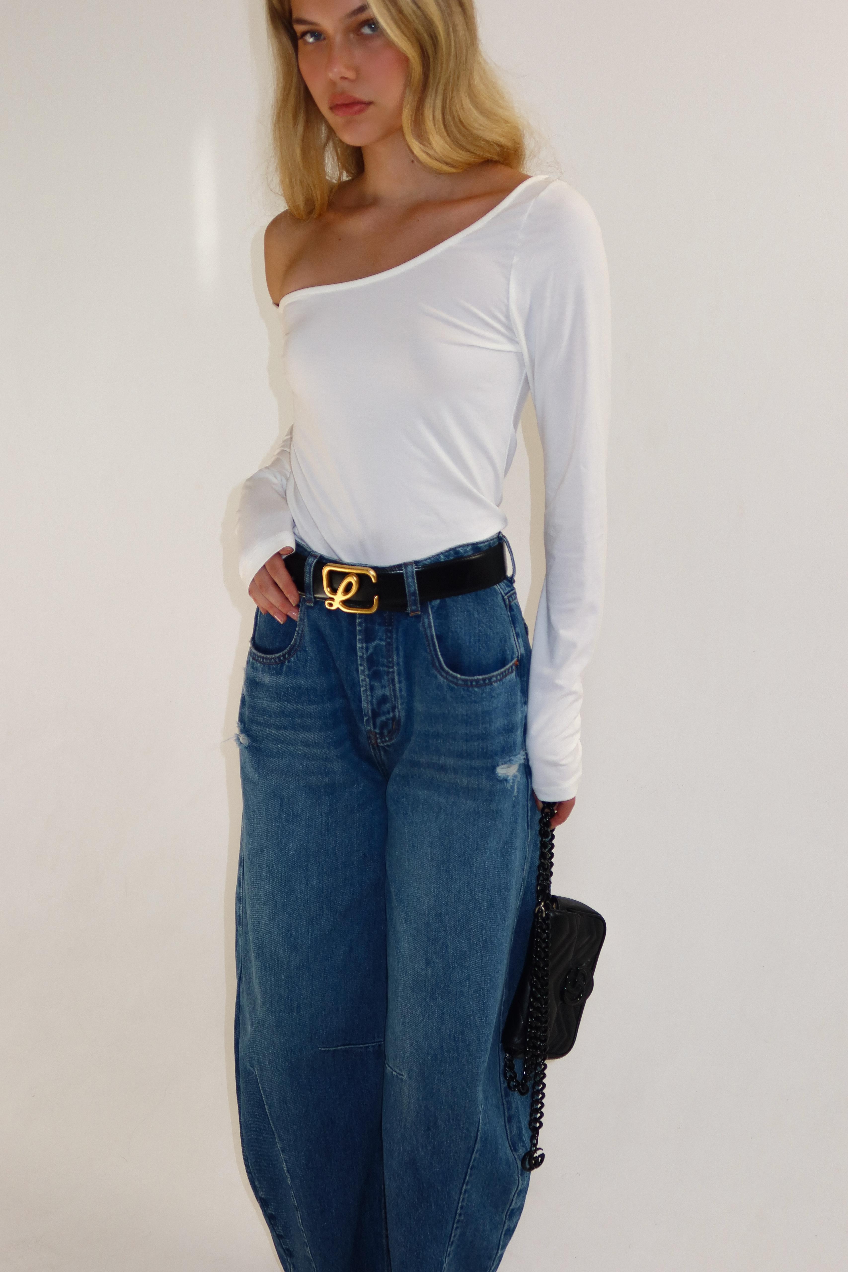 חולצת ליטאני לבן