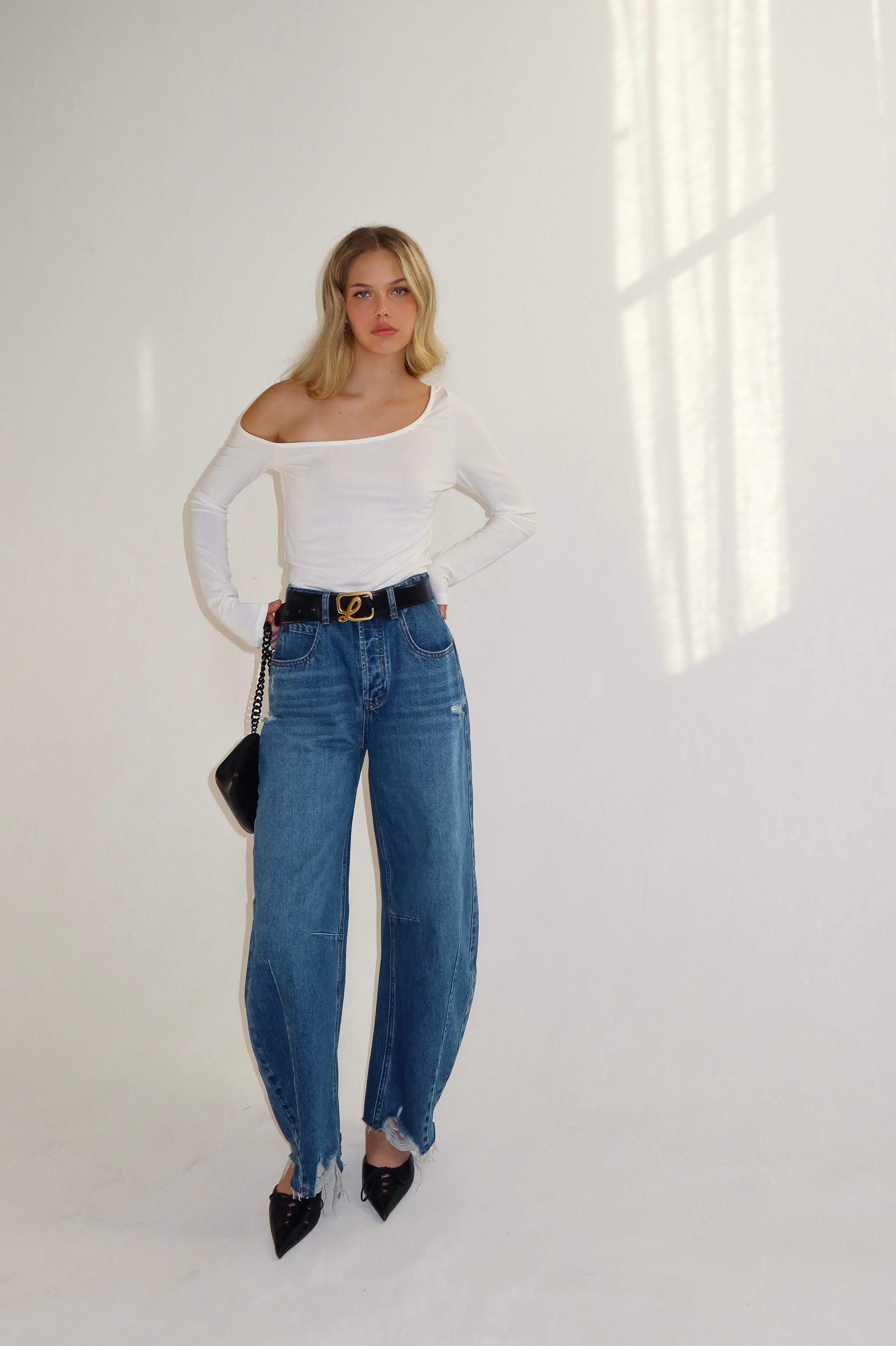 חולצת ליטאני לבן