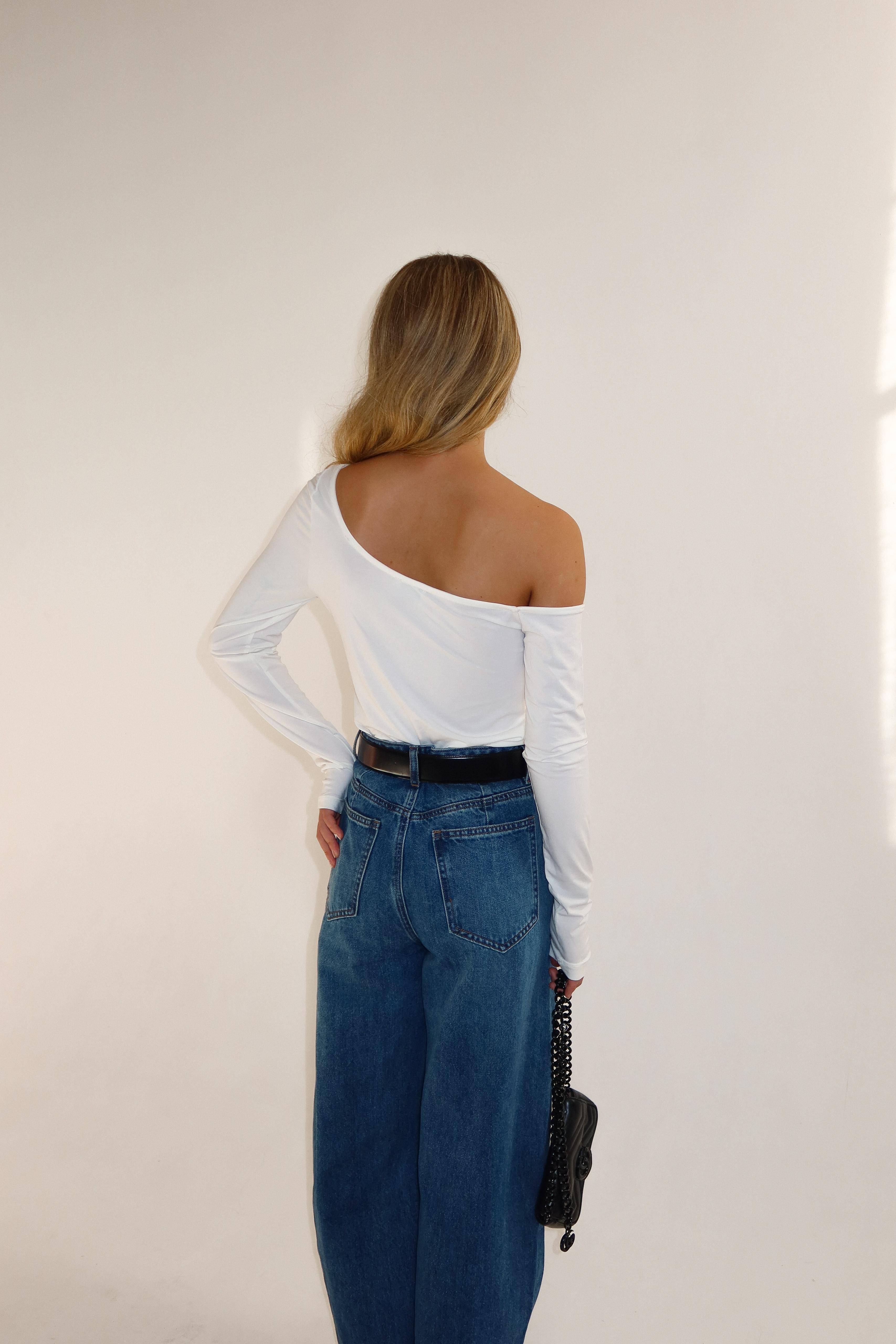 חולצת ליטאני לבן