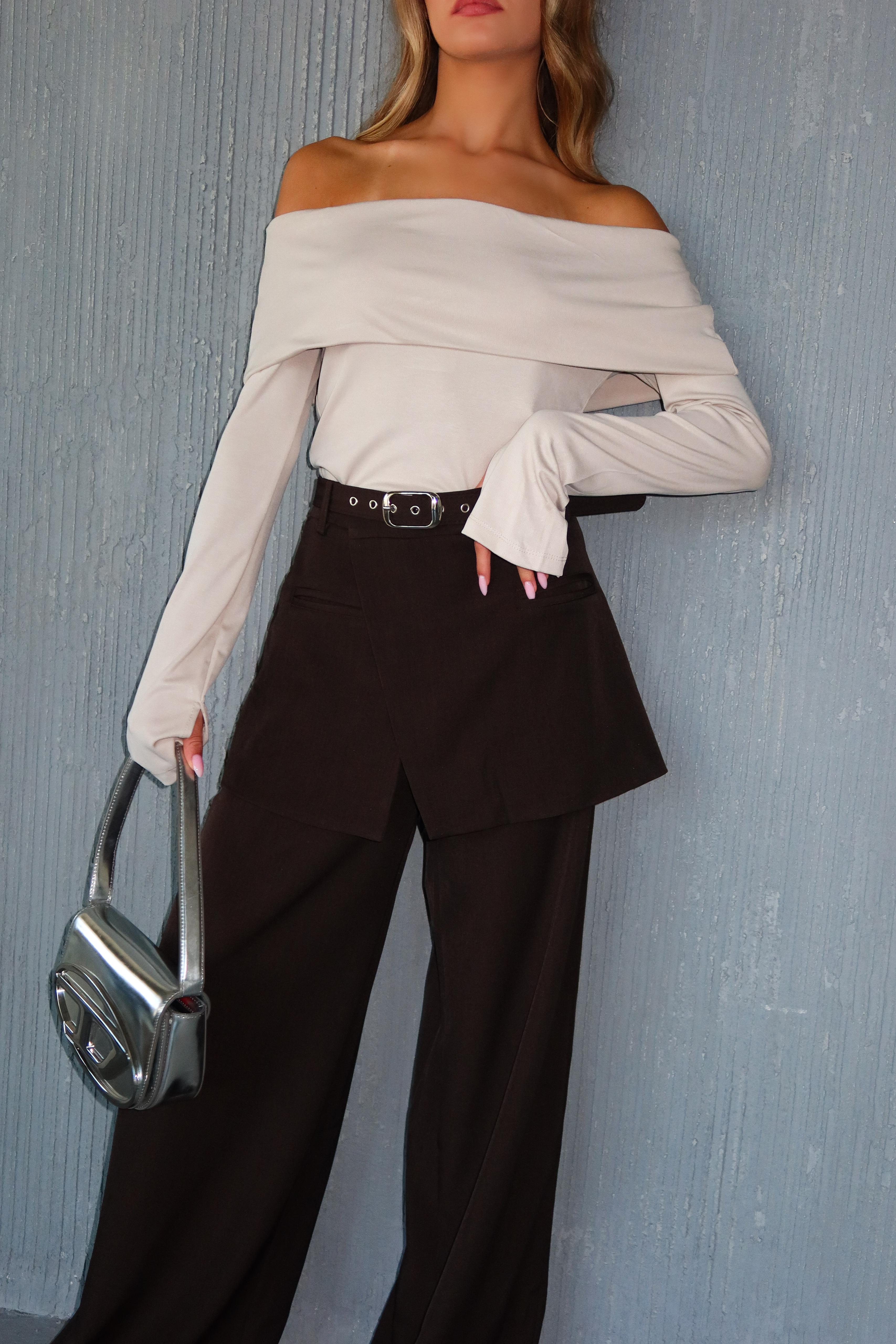 מכנס פאסי חום