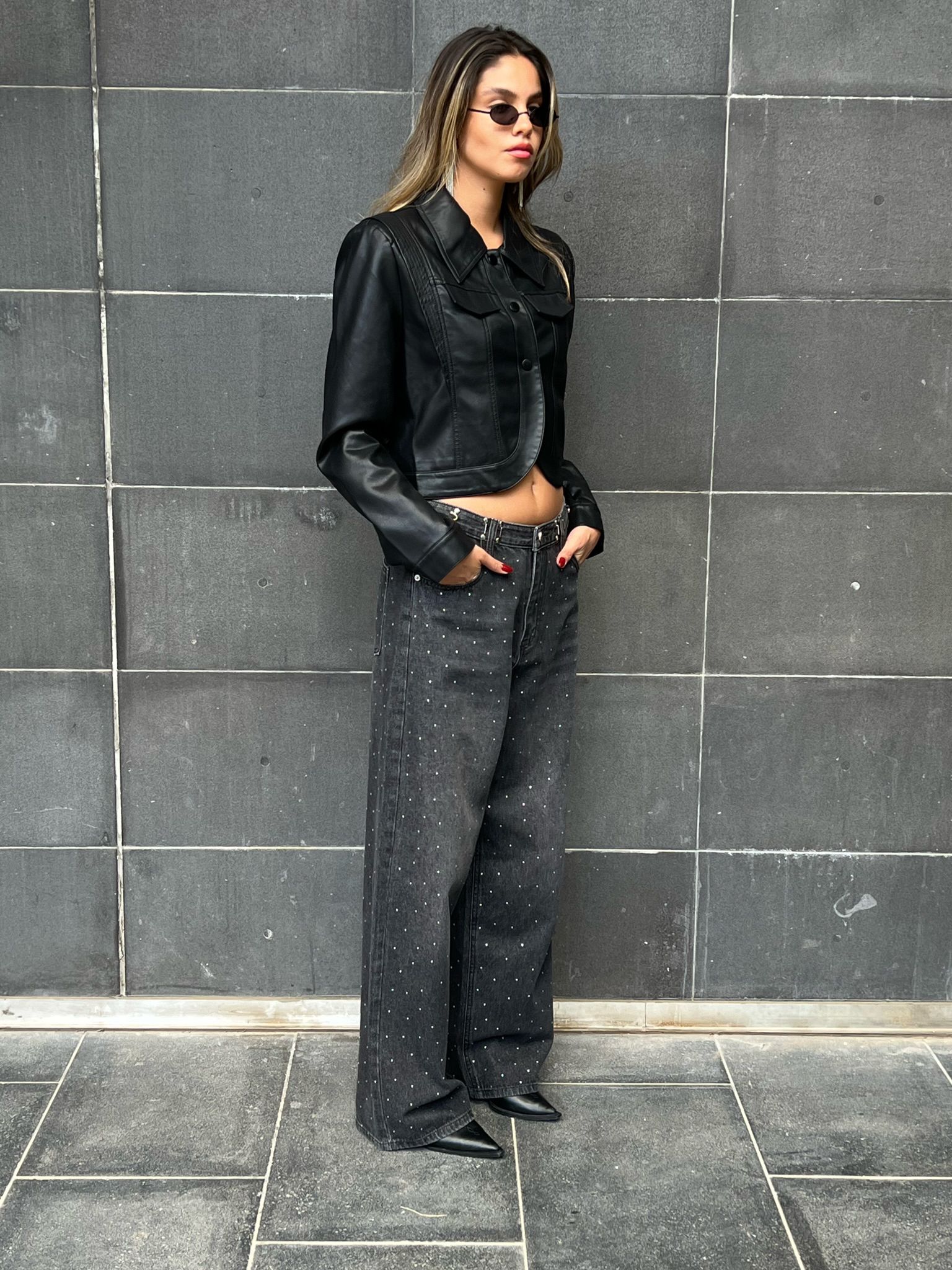 ג'ינס רויאל שחור