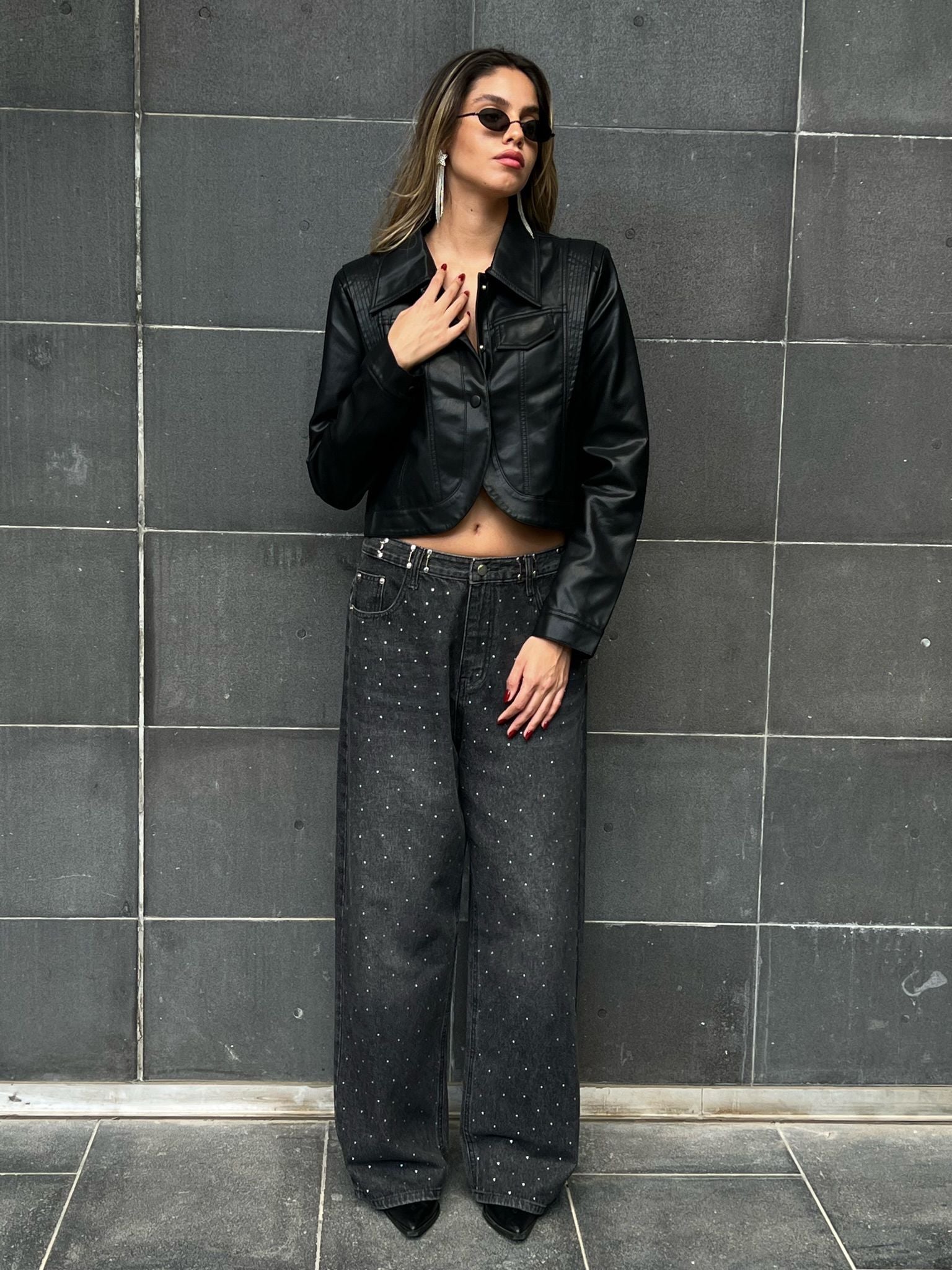 ג'ינס רויאל שחור