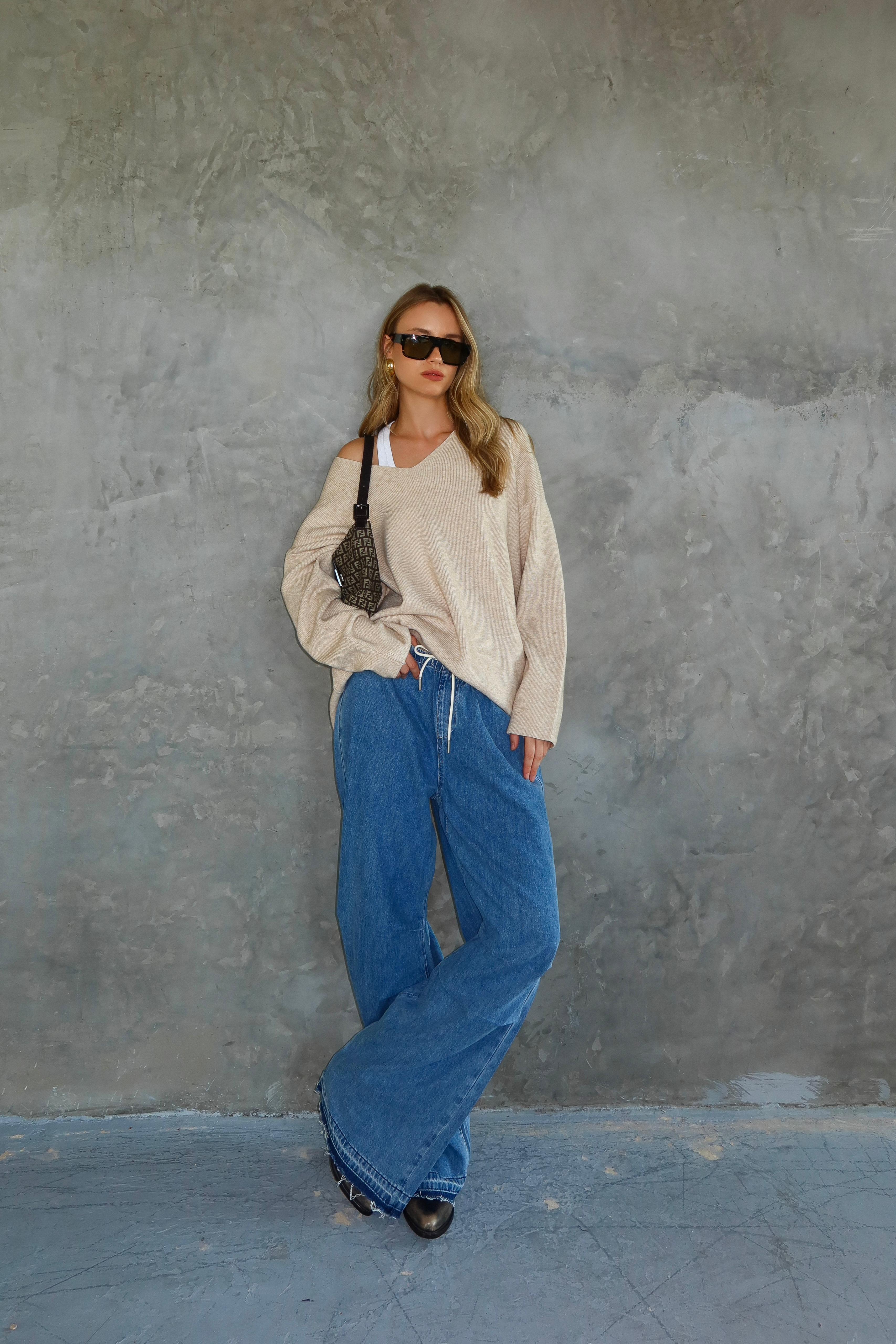 סריג לורן שמנת