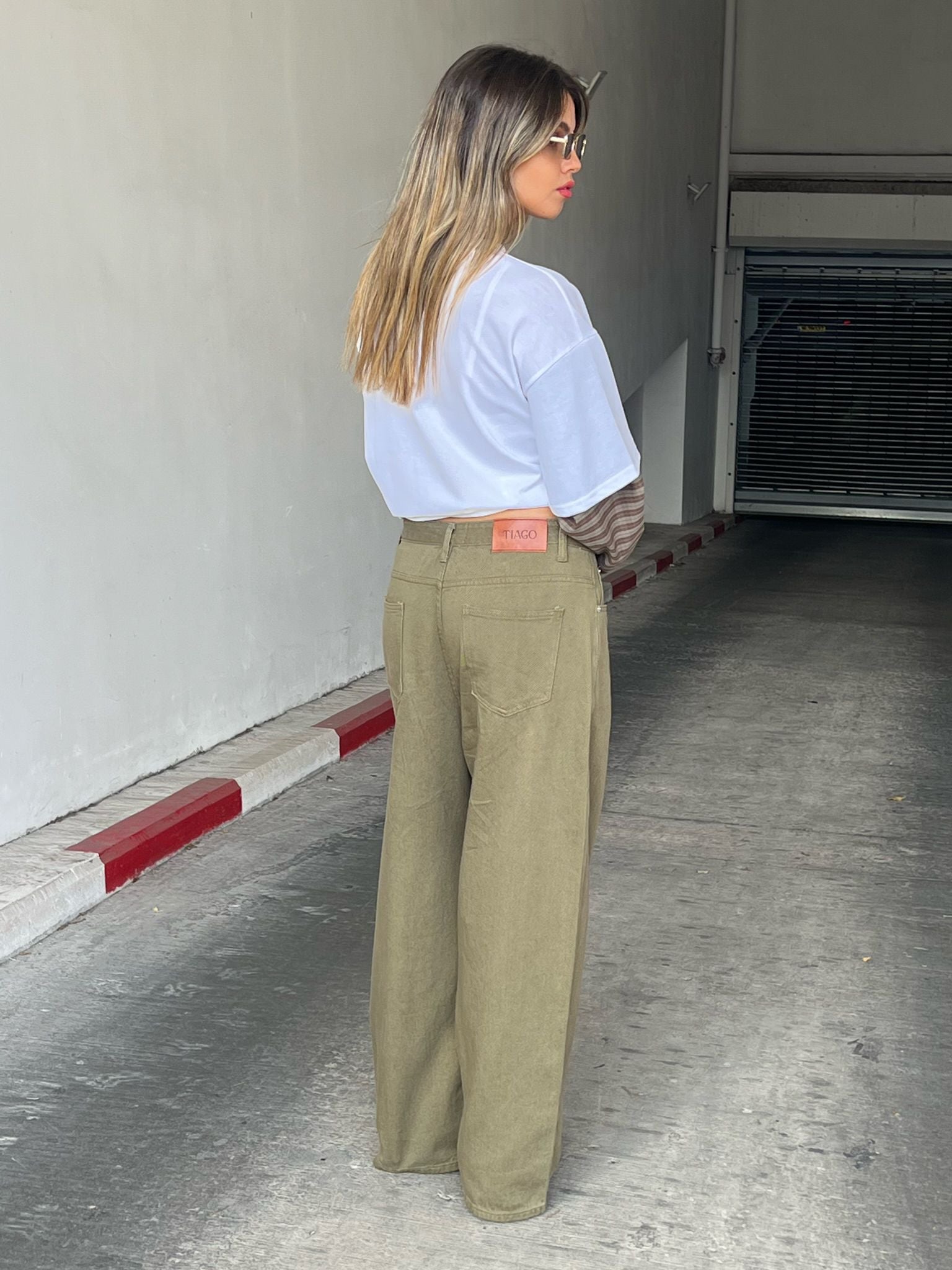 ג'ינס לואי זית