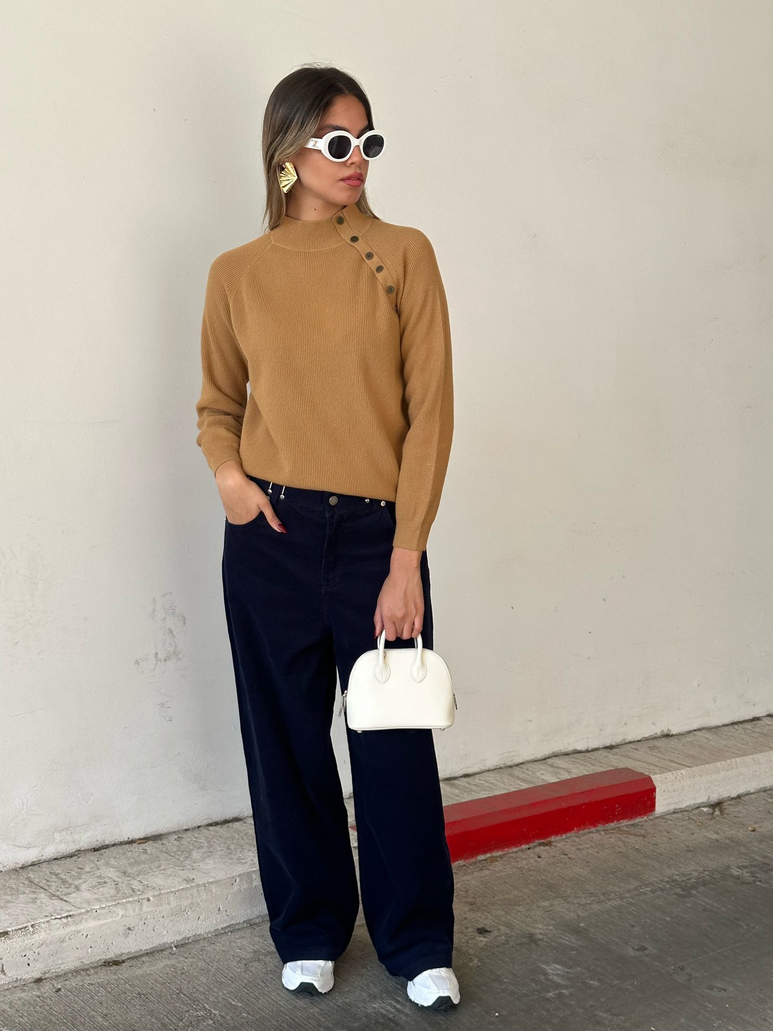 מכנס קורדרוי שביט כחול