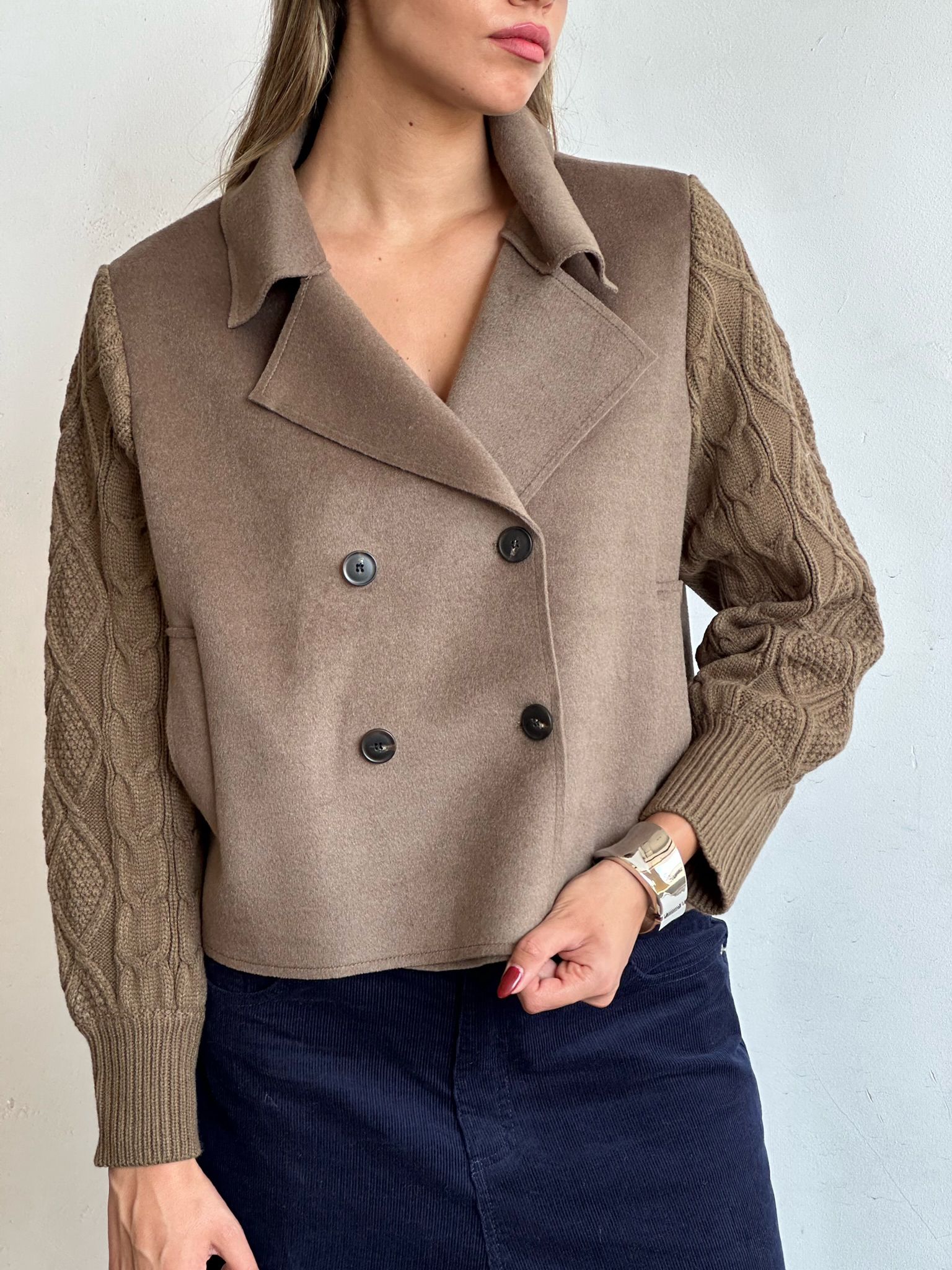 מעיל בר חום