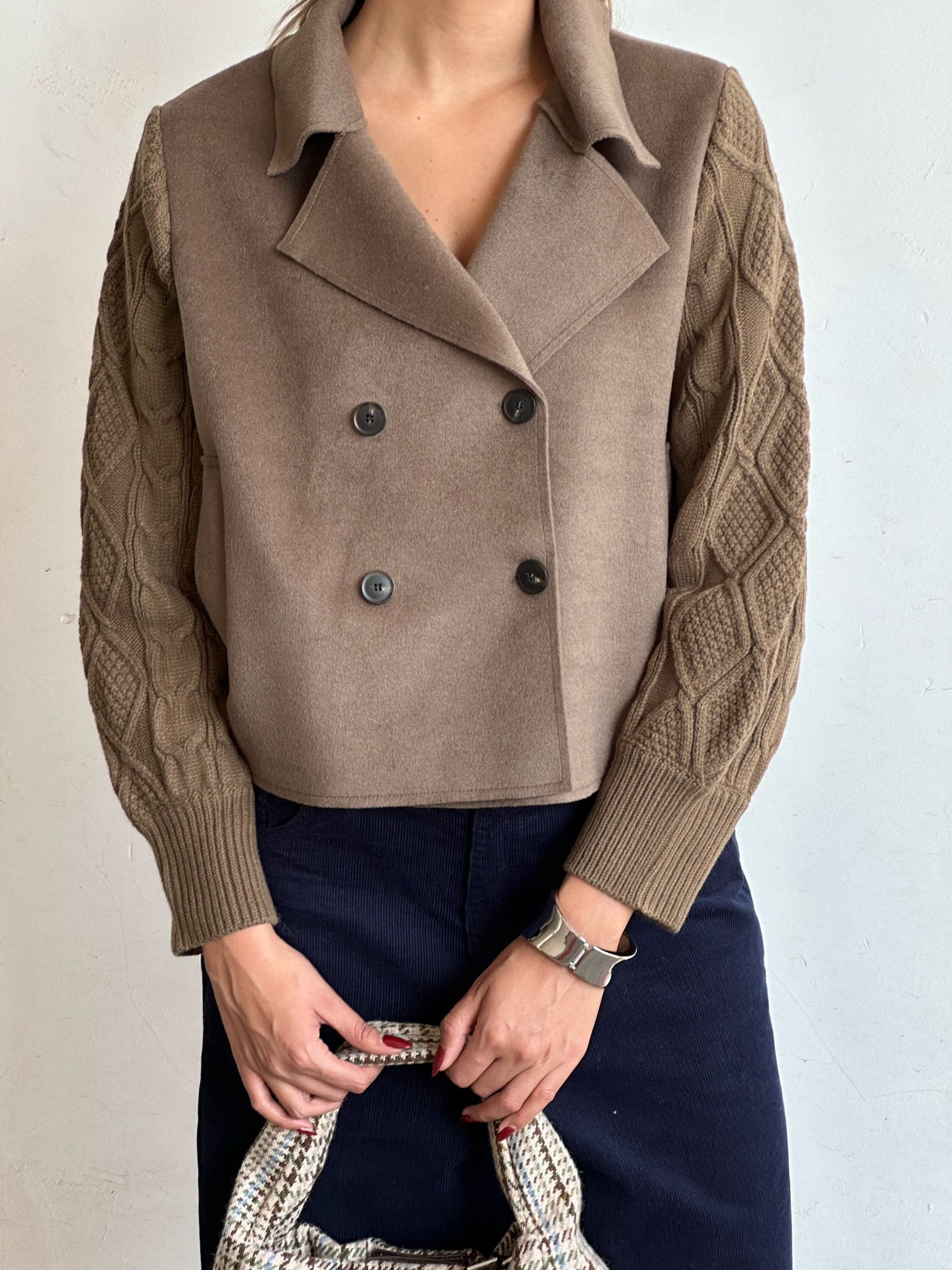 מעיל בר חום