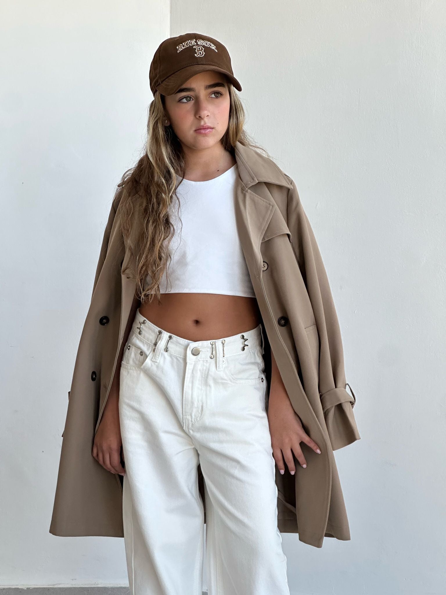 מעיל אלואיז חום