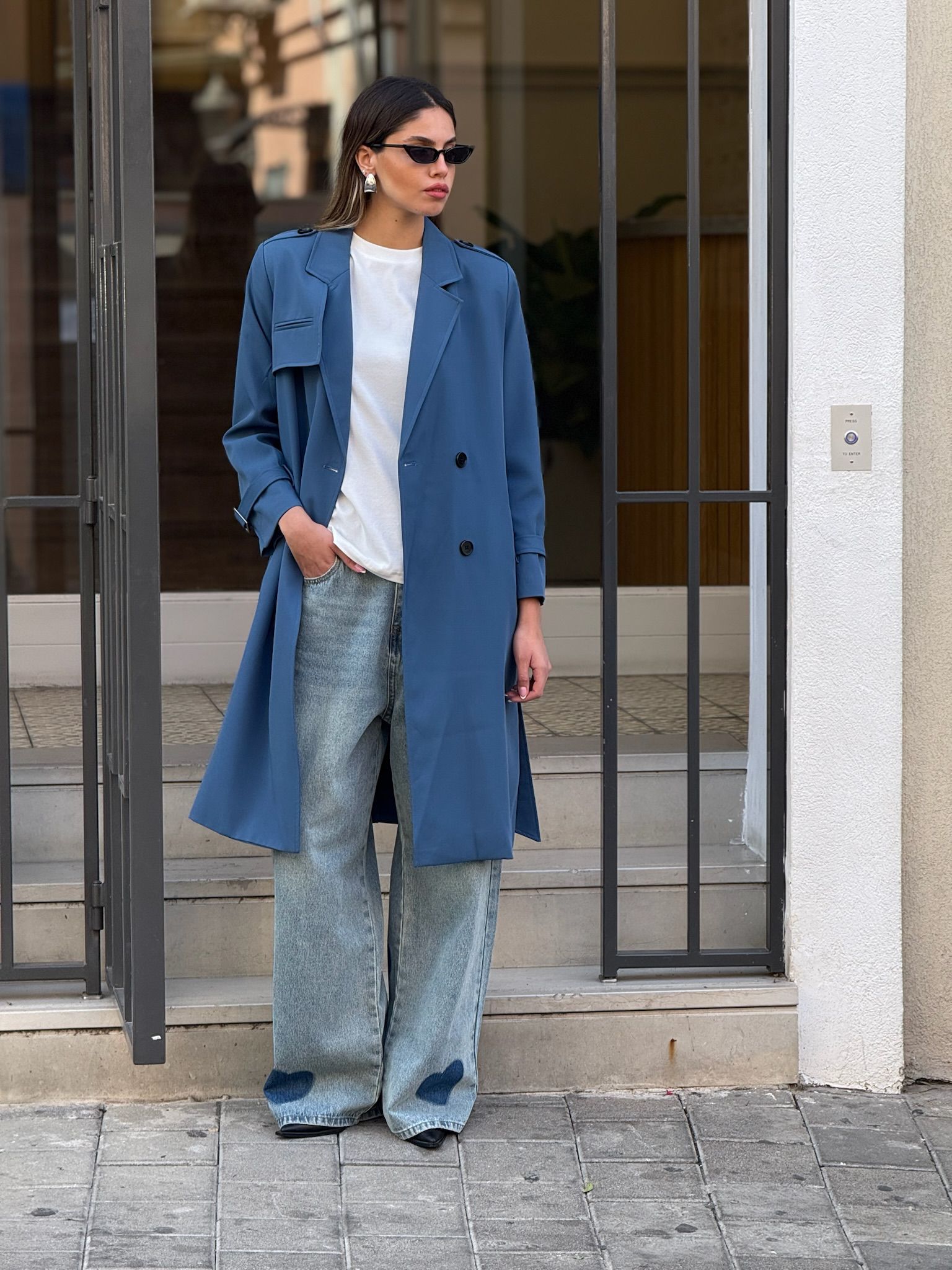 מעיל קאי כחול