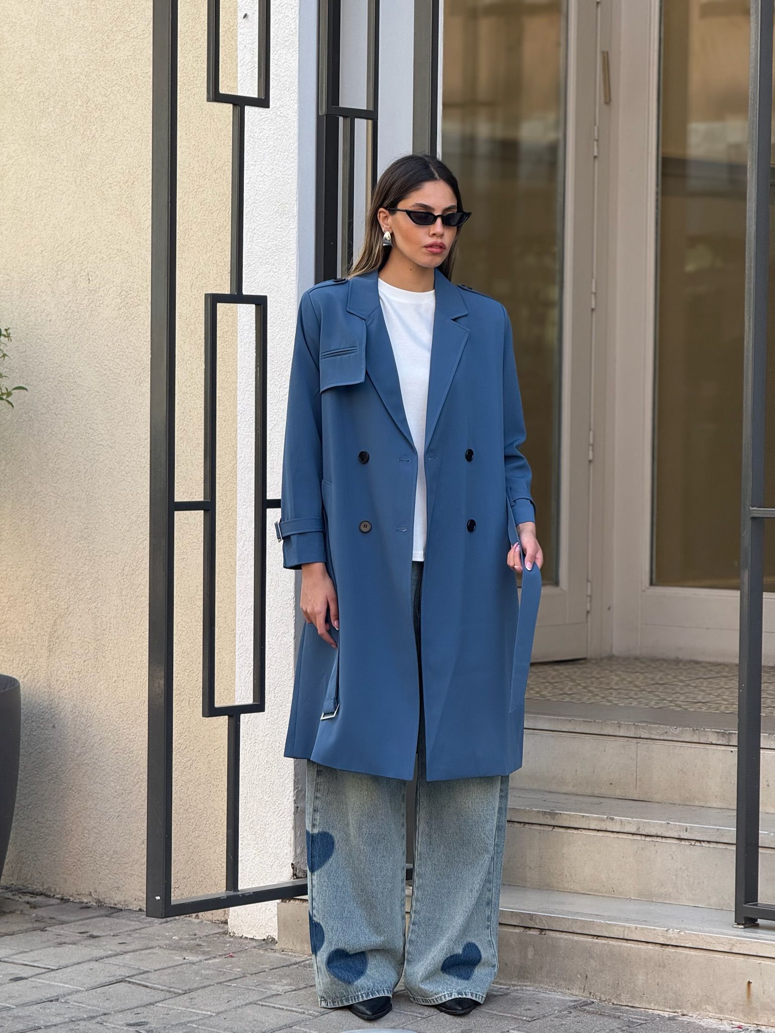 מעיל קאי כחול